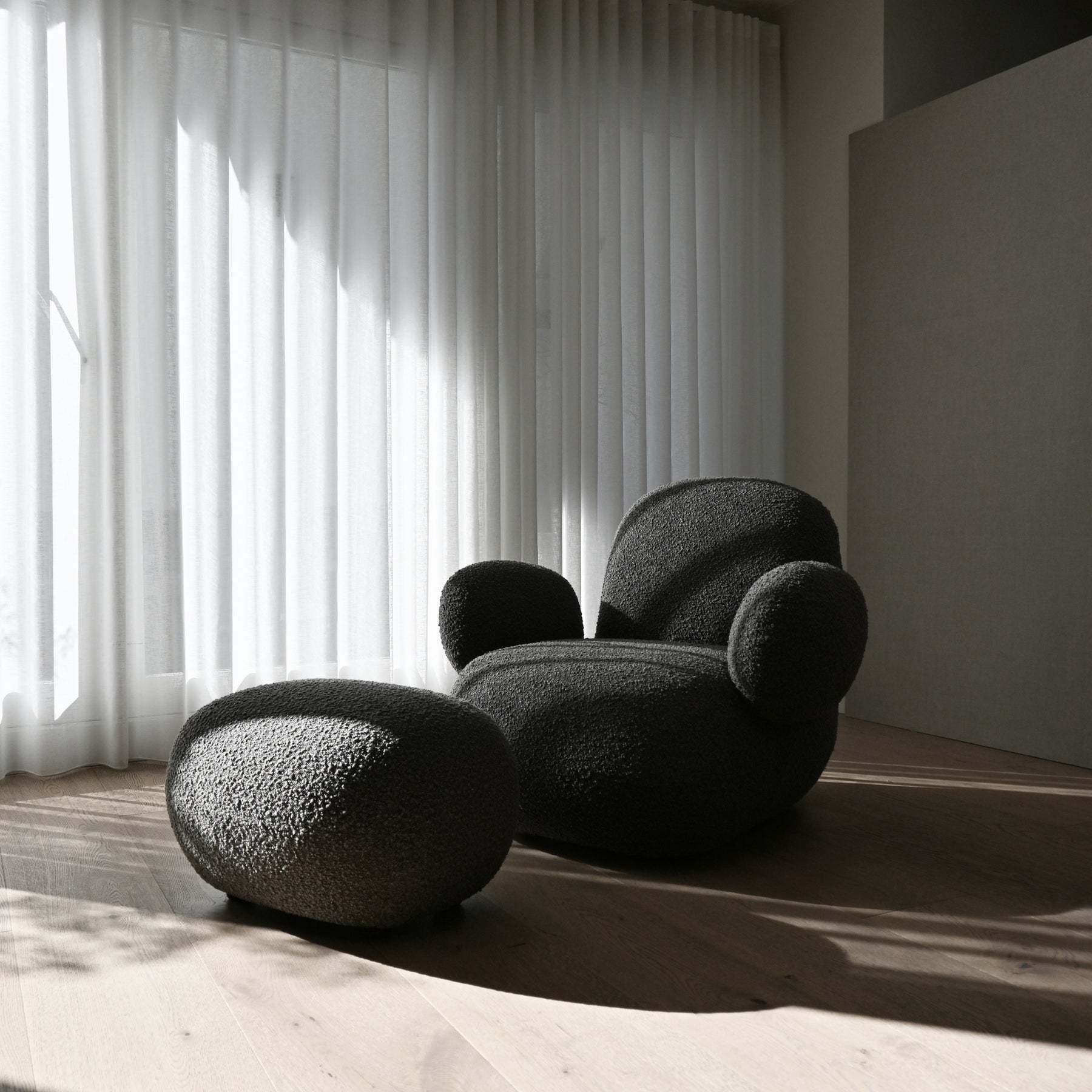 Oval Ottoman