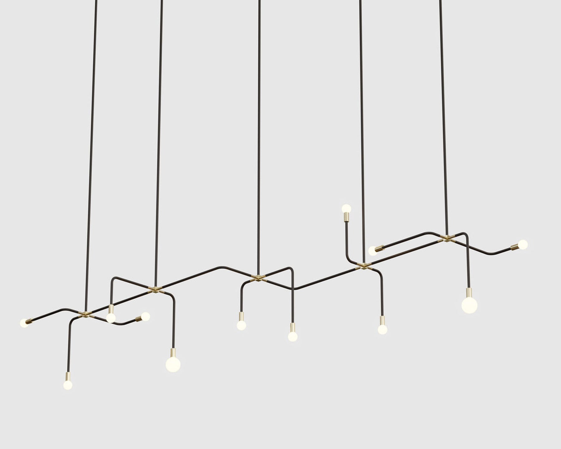 Extra Wide Industrial Chandelier | DSHOP