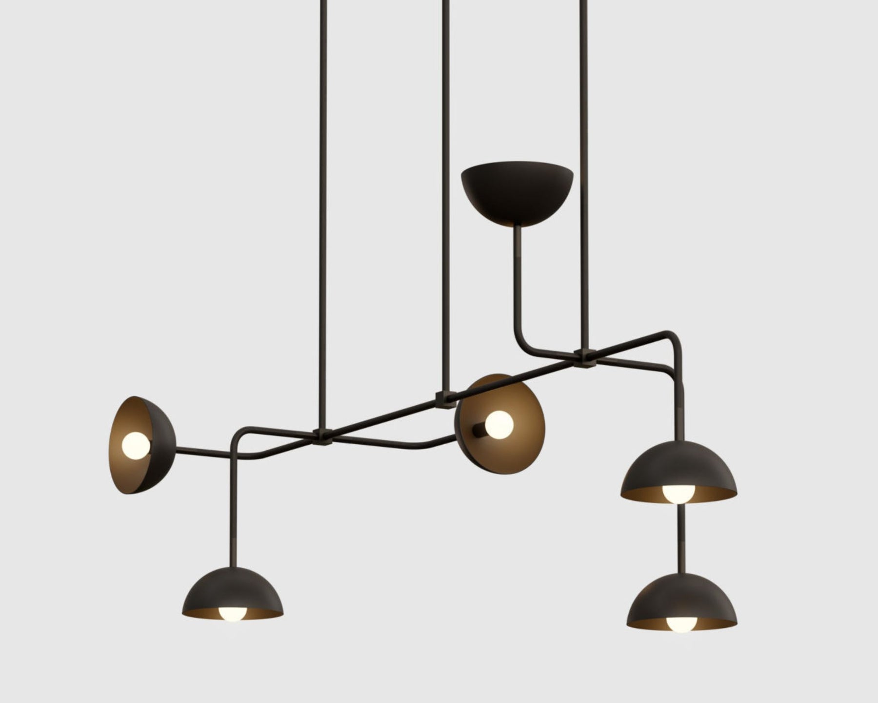 Black Industrial Chandelier | DSHOP