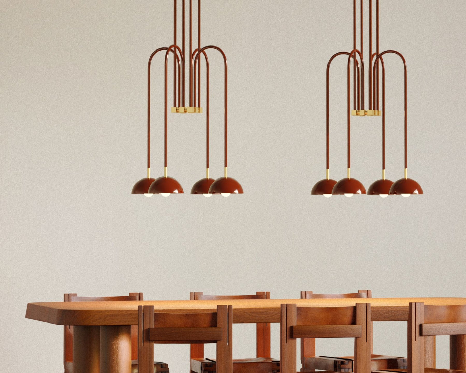 Modern Red Pendant Lights | DSHOP