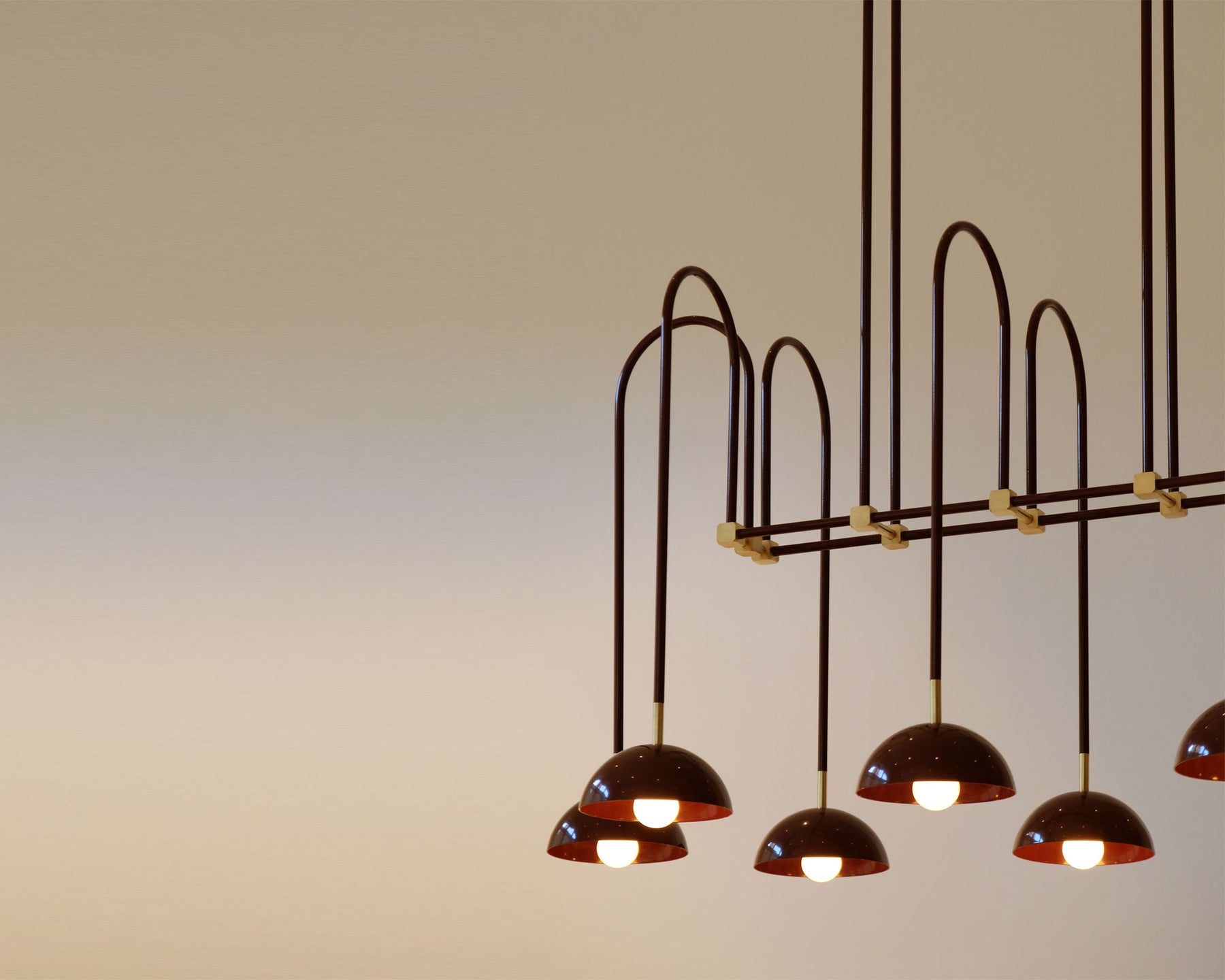 Glossy Red Chandelier | DSHOP