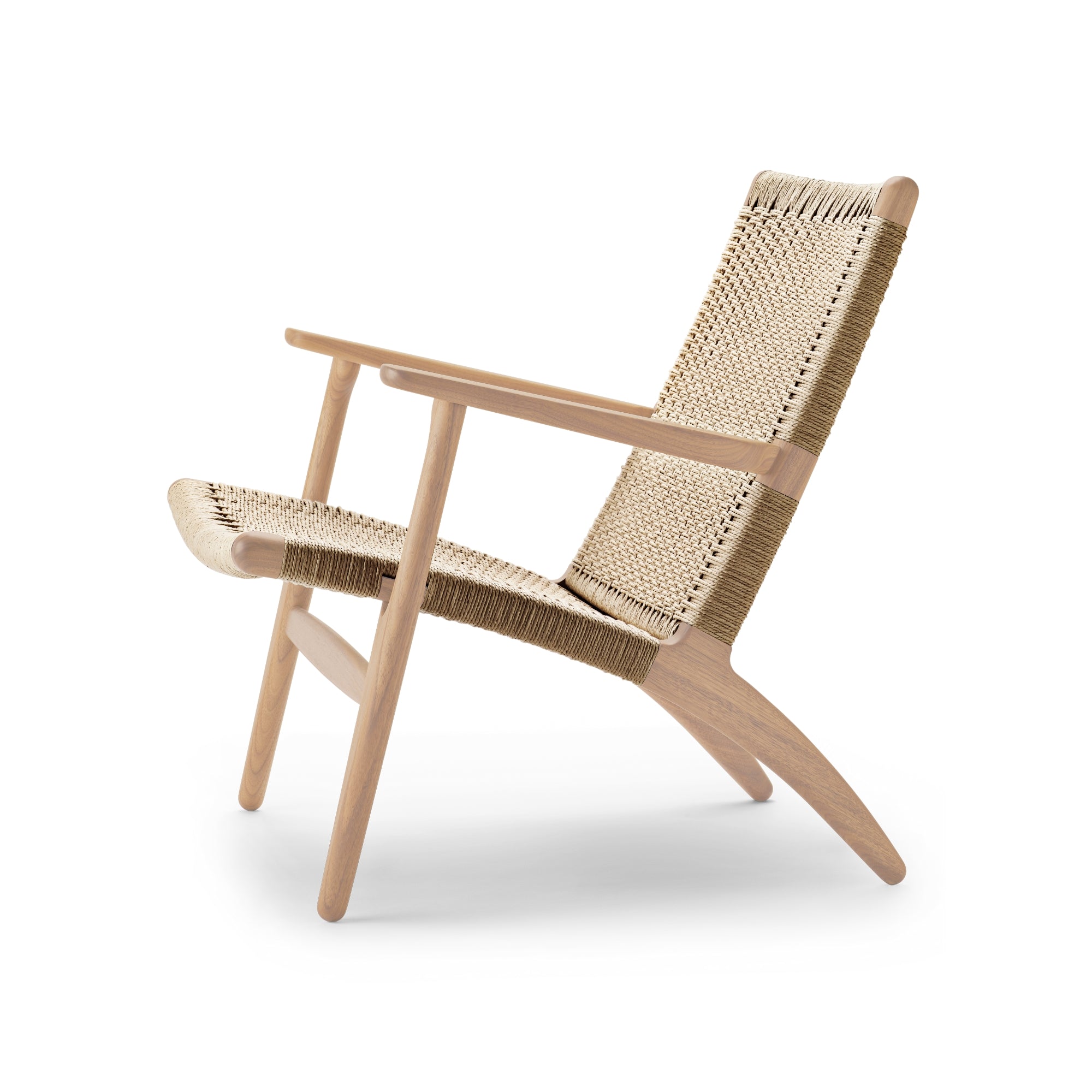 Carl Hansen & Son CH25 Wood Lounge Chair by Hans Wegner | DSHOP