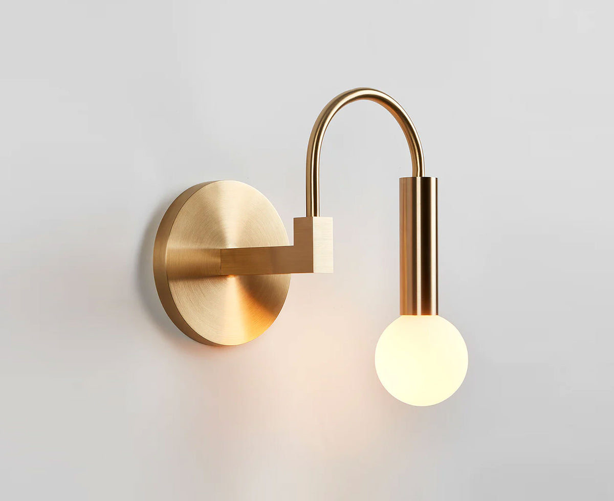 Brushed Brass Arch Sconce | DSHOP