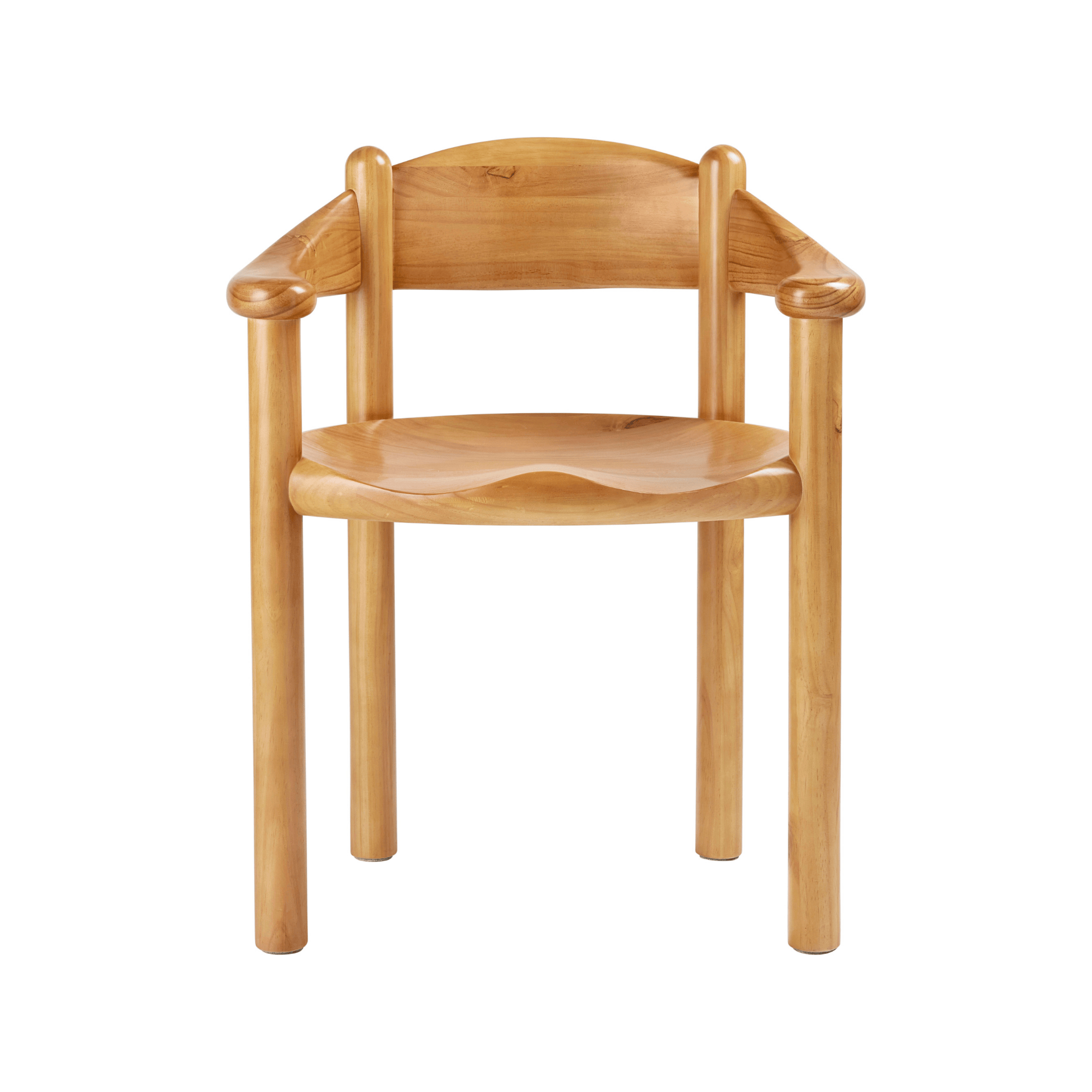 Gubi Daumiller Armchair, Golden Pine by Rainer Daumiller | DSHOP