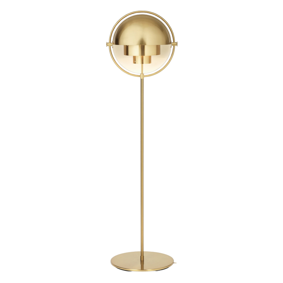 Multi-Light Floor Lamp - Brass