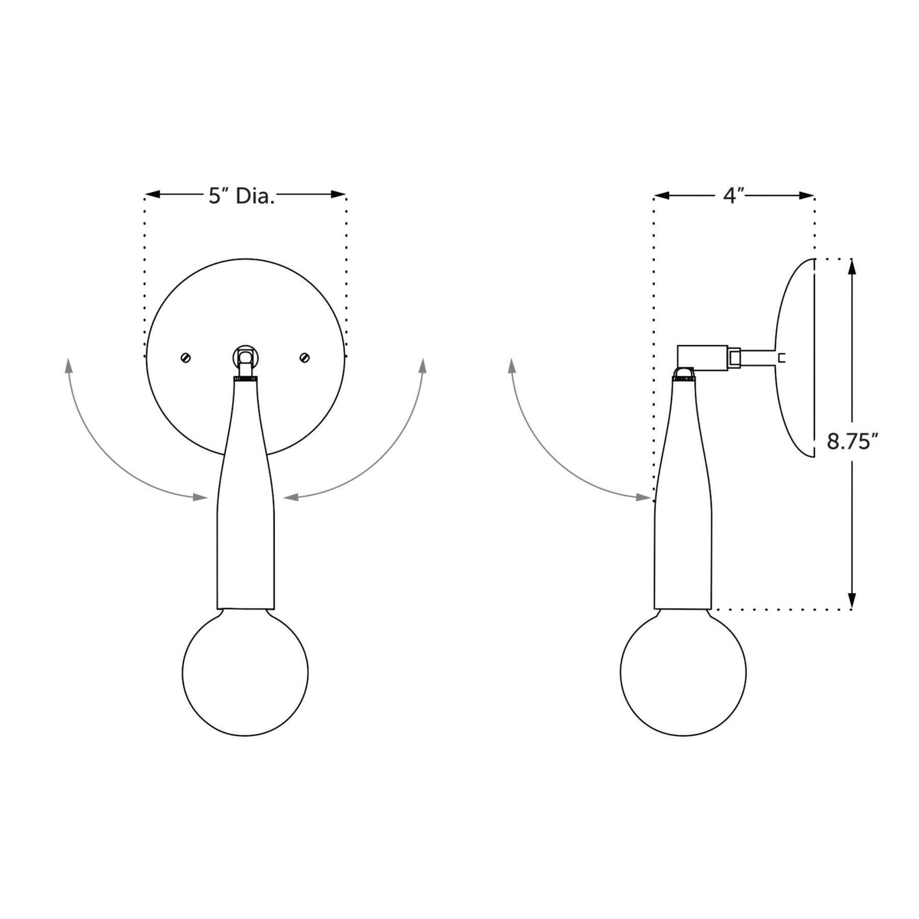Flute Sconce