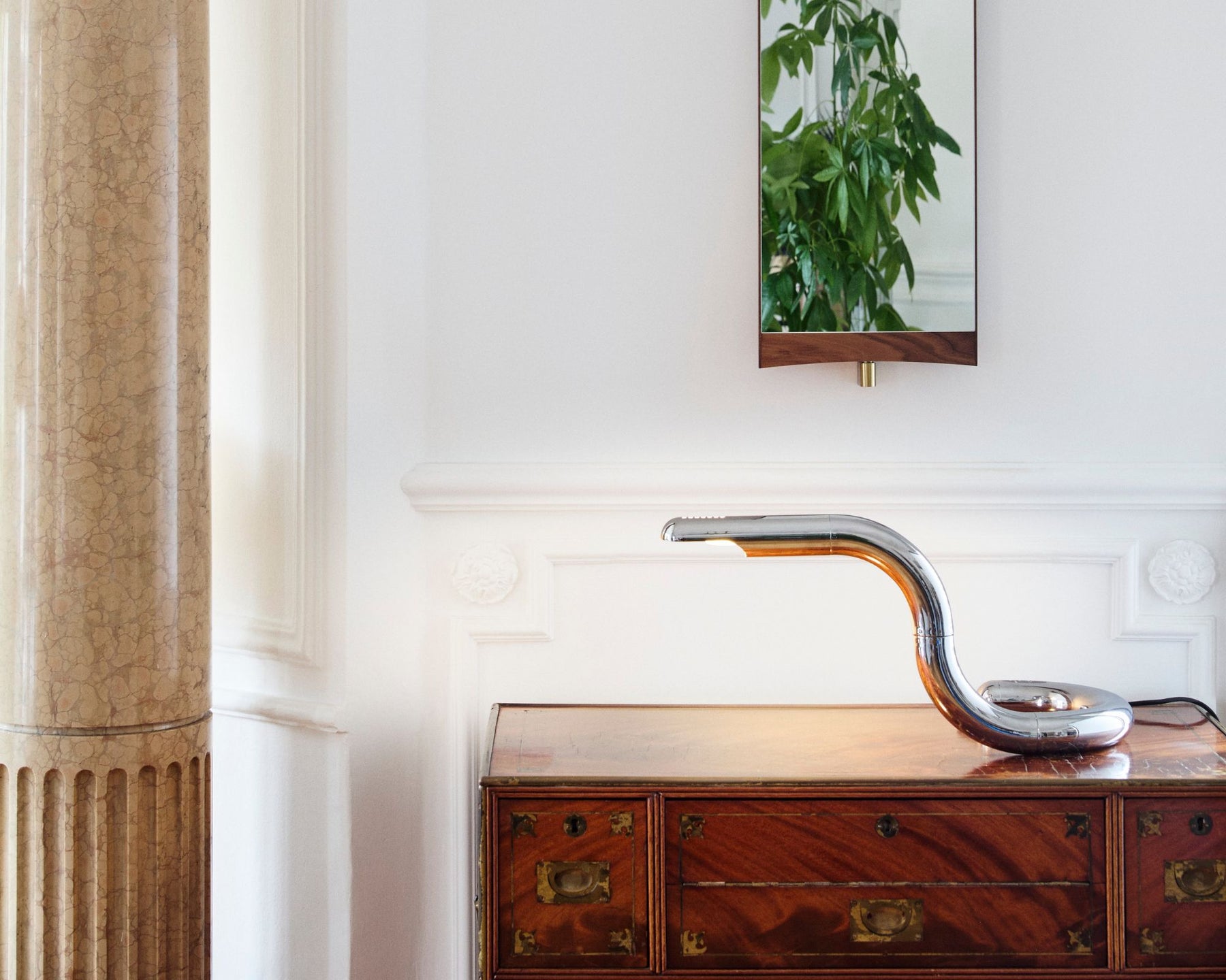 Polished Chrome Table Lamp | DSHOP