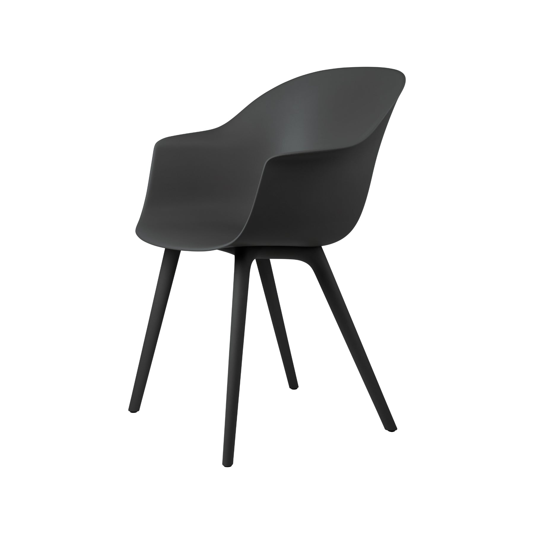 Bat Outdoor Dining Chair - Plastic Base