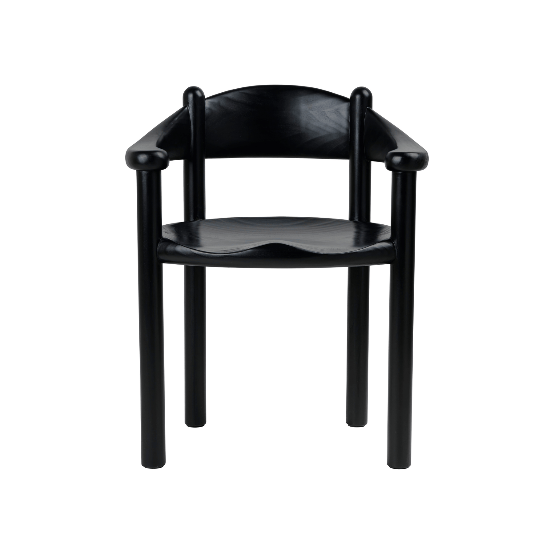 Daumiller Armchair, Brown/Black Pine | DSHOP