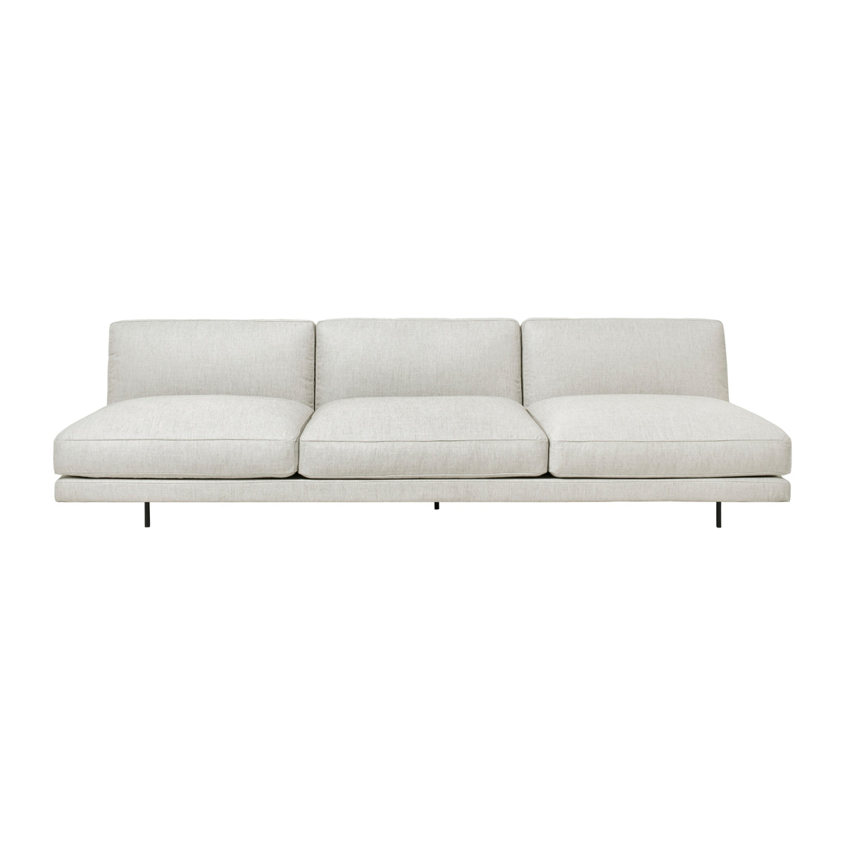 Gubi Flaneur Module - 3 Seater w/o Armrest | DSHOP