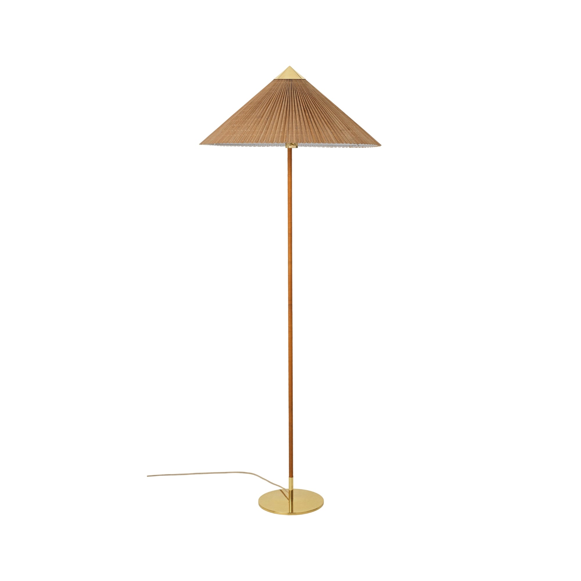 9602 Floor Lamp, Bamboo by Paavo Tynell | Gubi at DSHOP