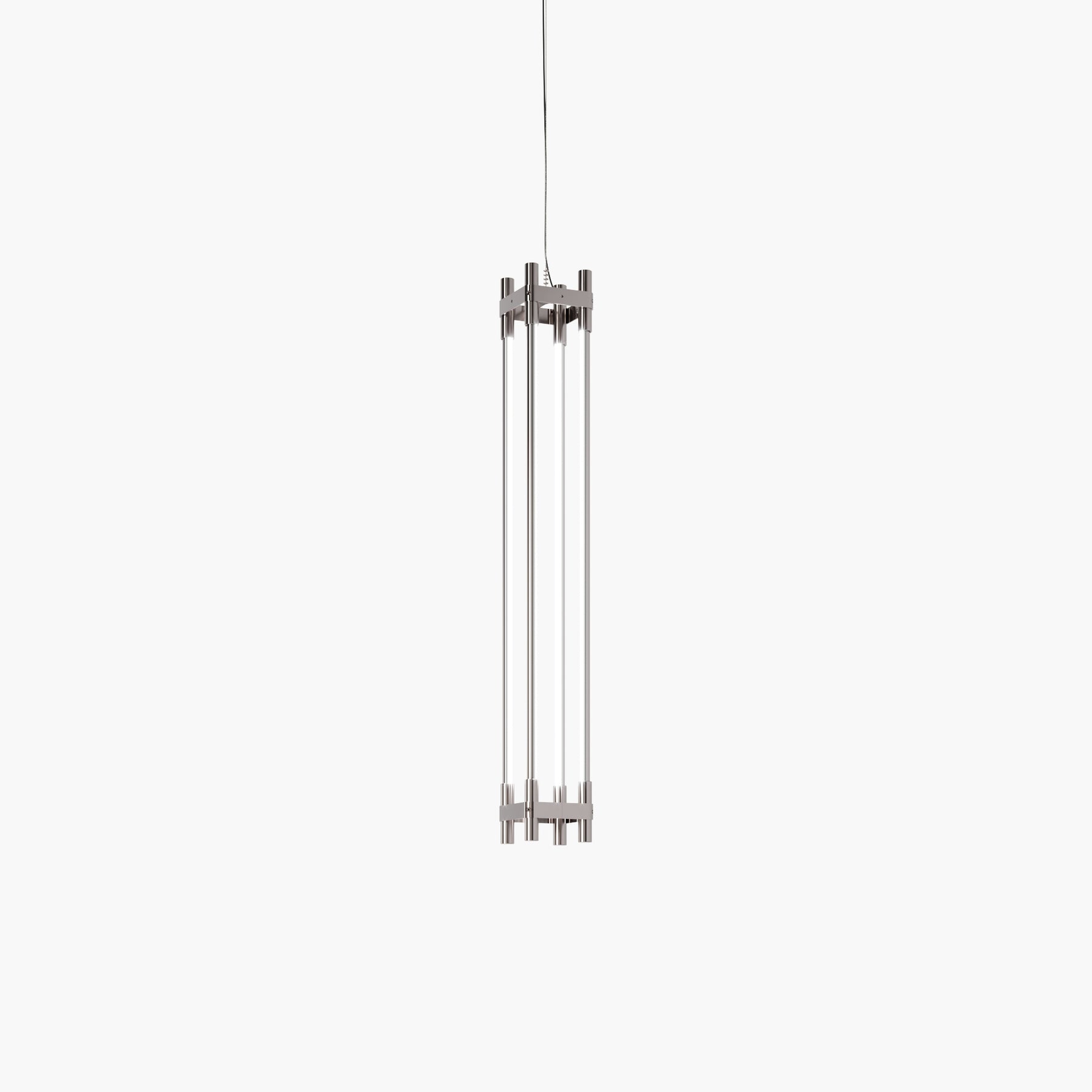 Thin Multiples Vertical Suspension Tetrad - Nickel