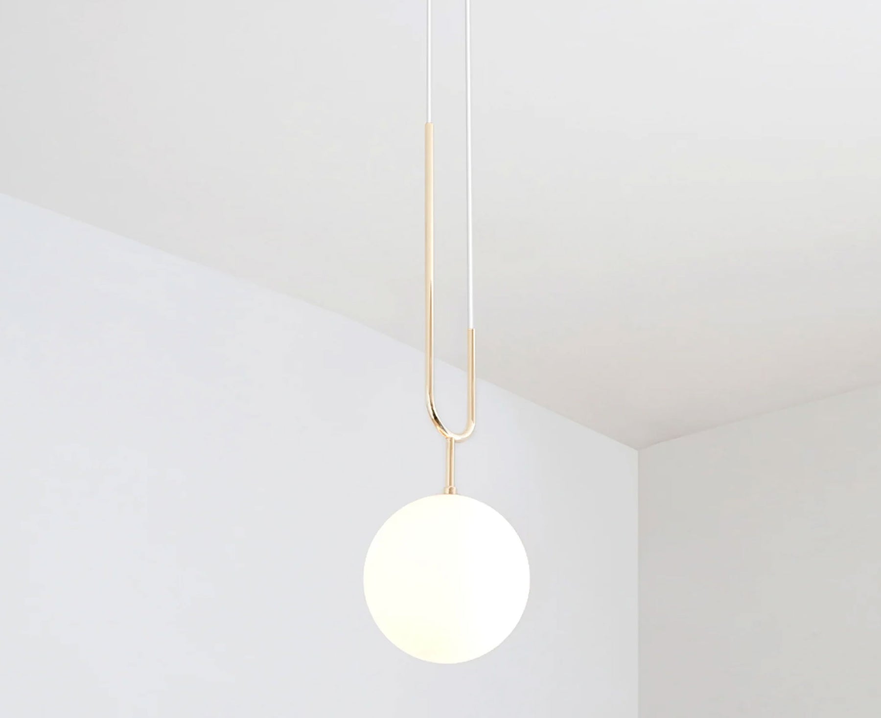 Frosted Glass Globe Pendant Light | DSHOP