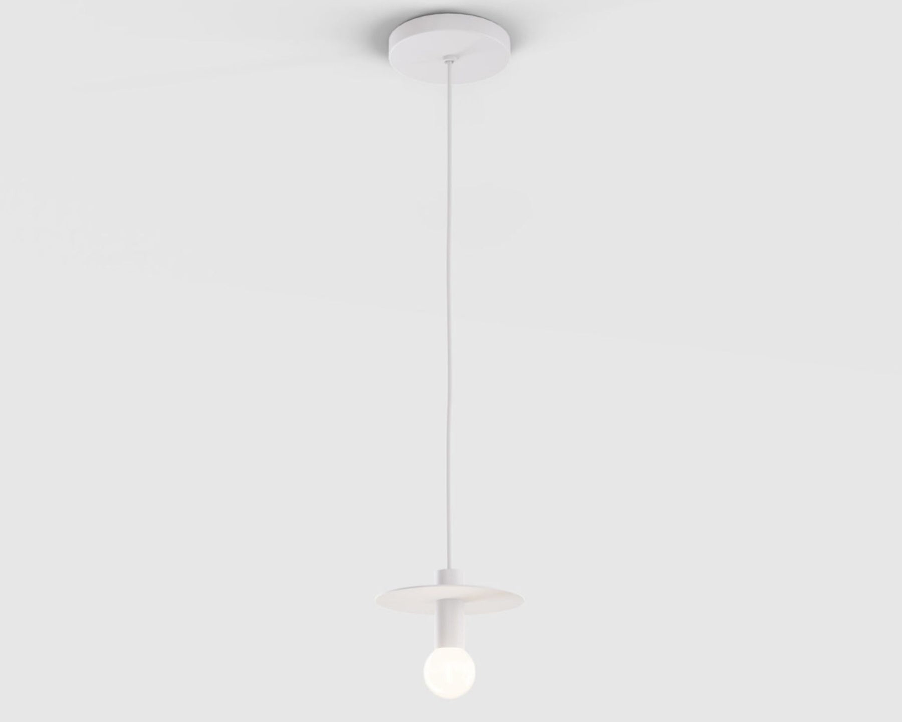 Minimal White Pendant Light | DSHOP