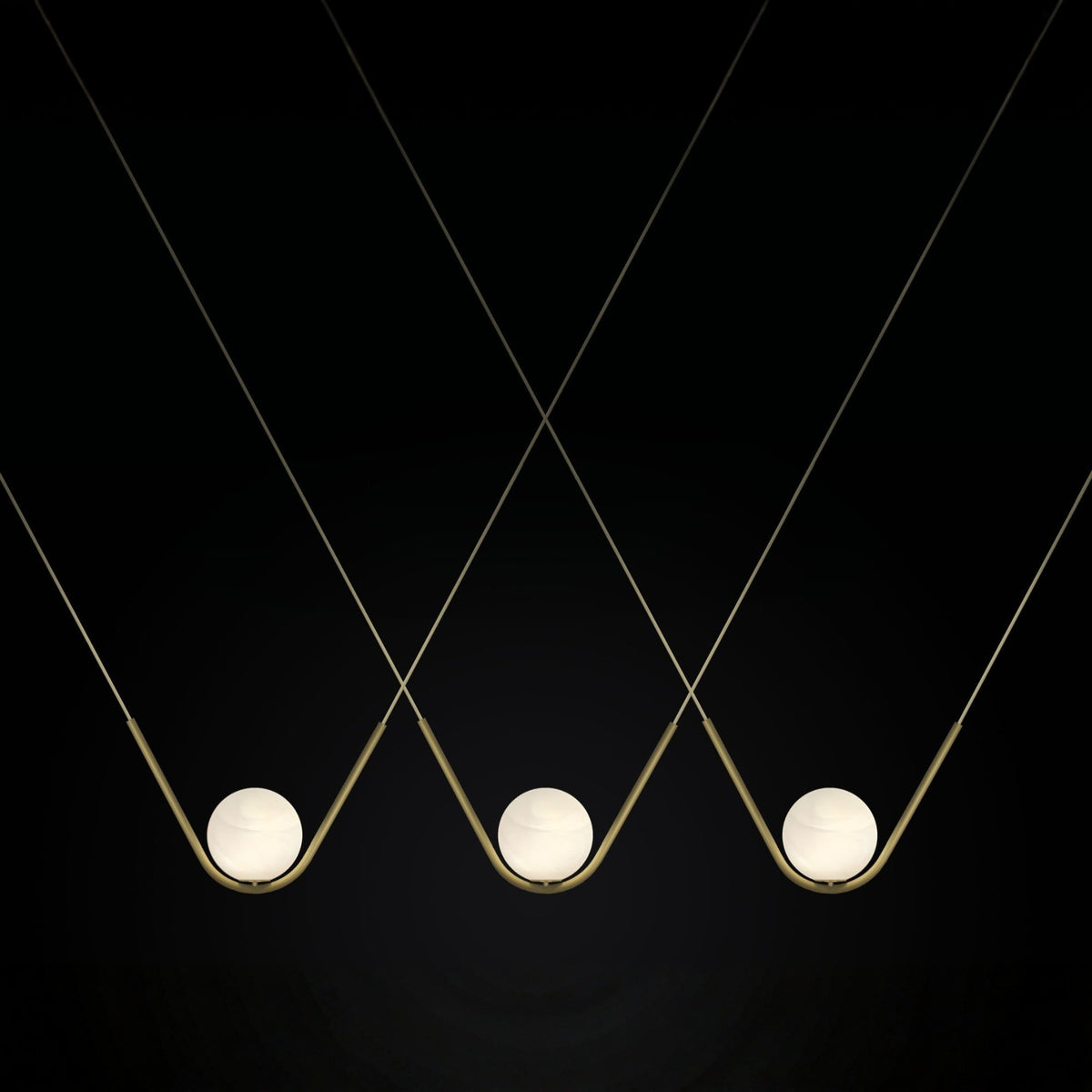 Perle 1 Trio Pendant Light | DSHOP