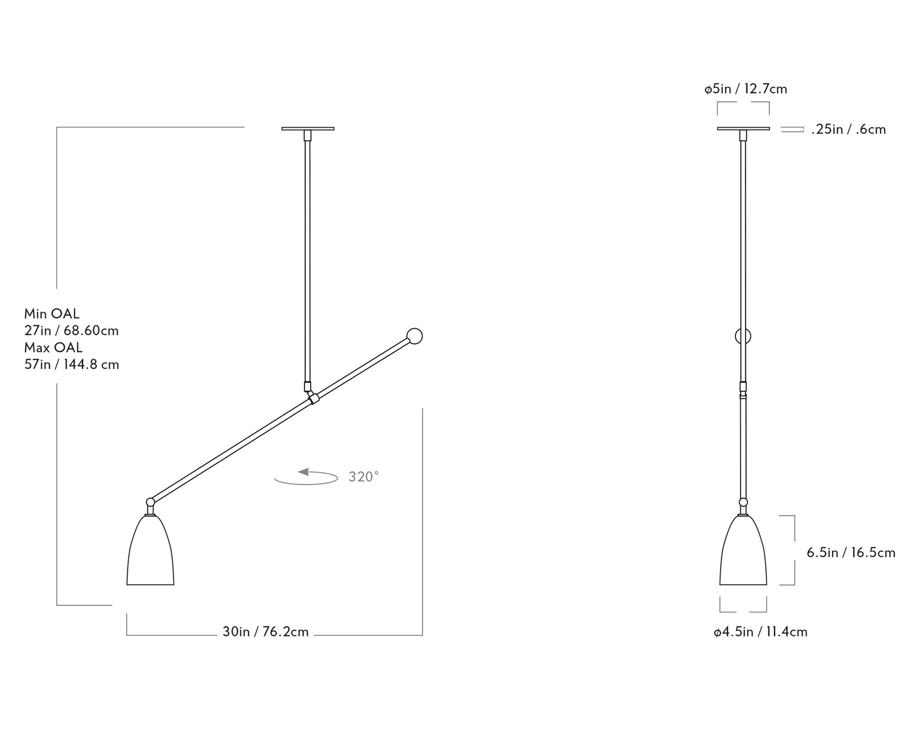 Nash Martinez Slope Pendant Light | DSHOP