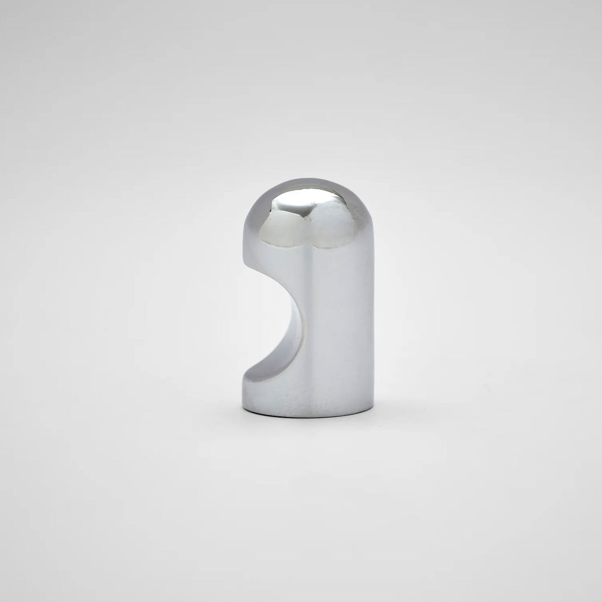Small Polished Chrome Knob