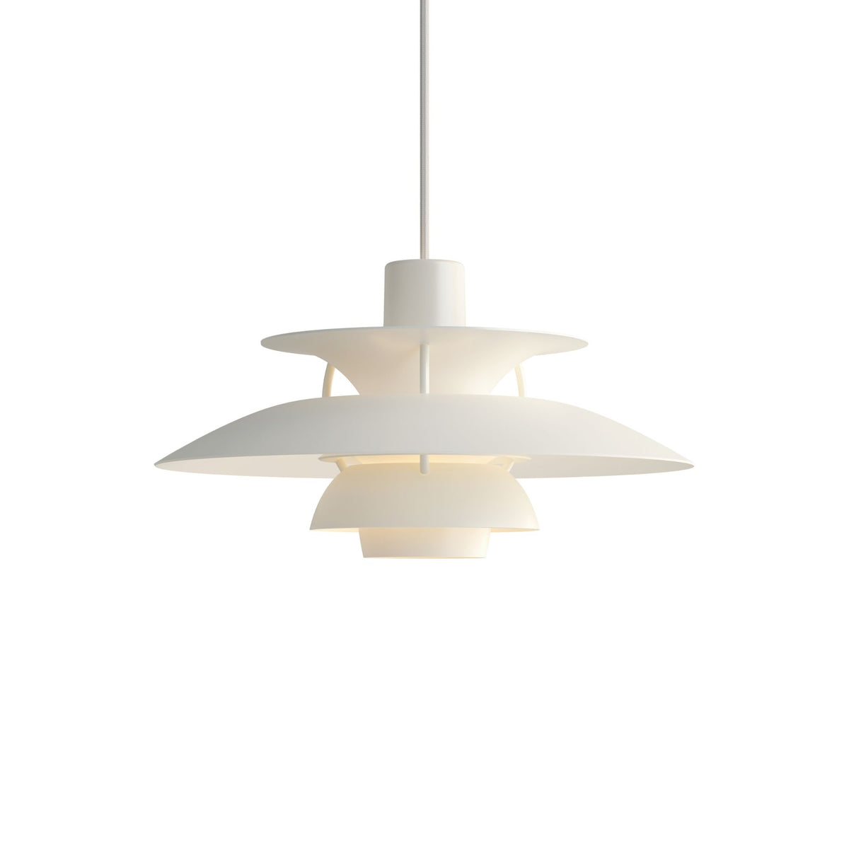 PH 5 Mini Pendant - Monochrome White