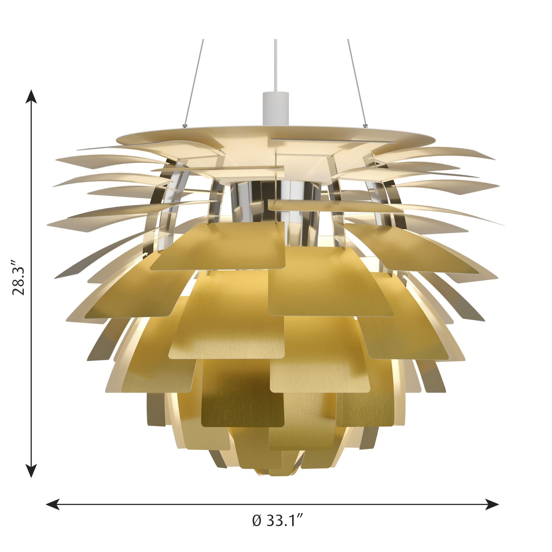 PH Artichoke - Dimensions - X Large