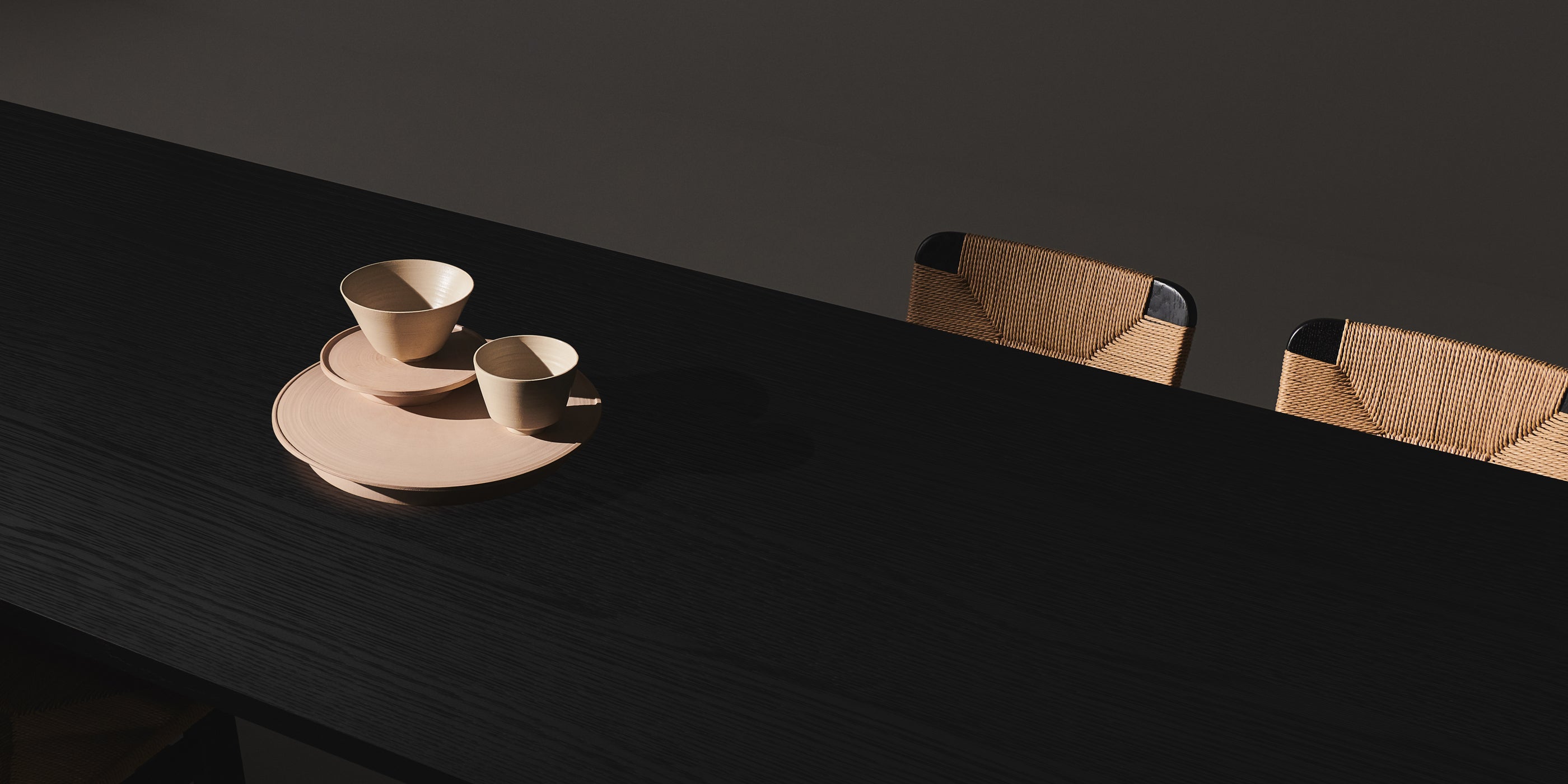 Gubi Private Dining Table Setup