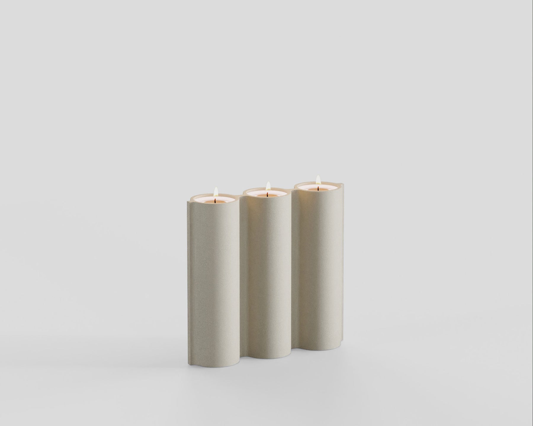 Beige Silo Candle Holder | DSHOP