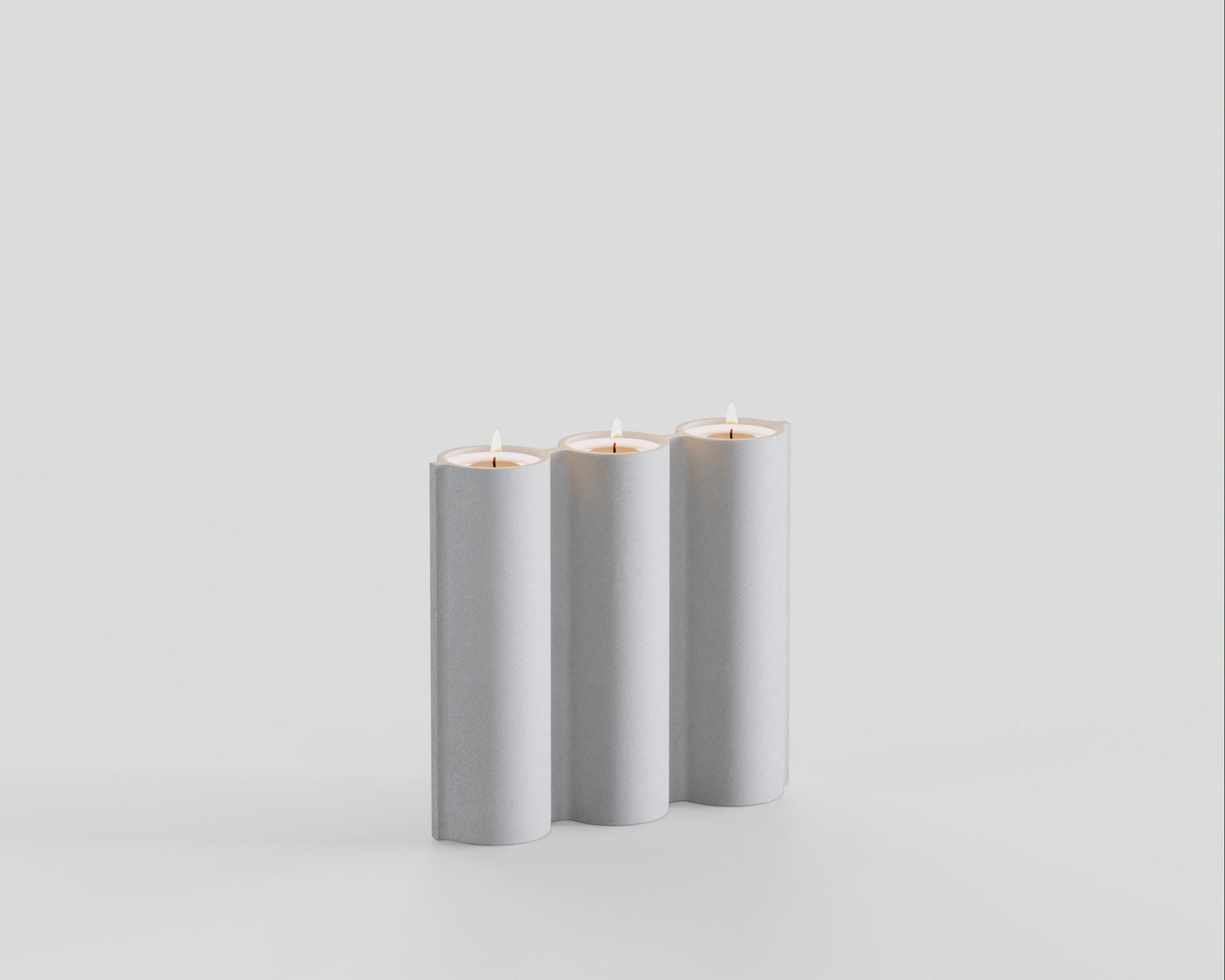White Silo Vase Candle Holder | DSHOP