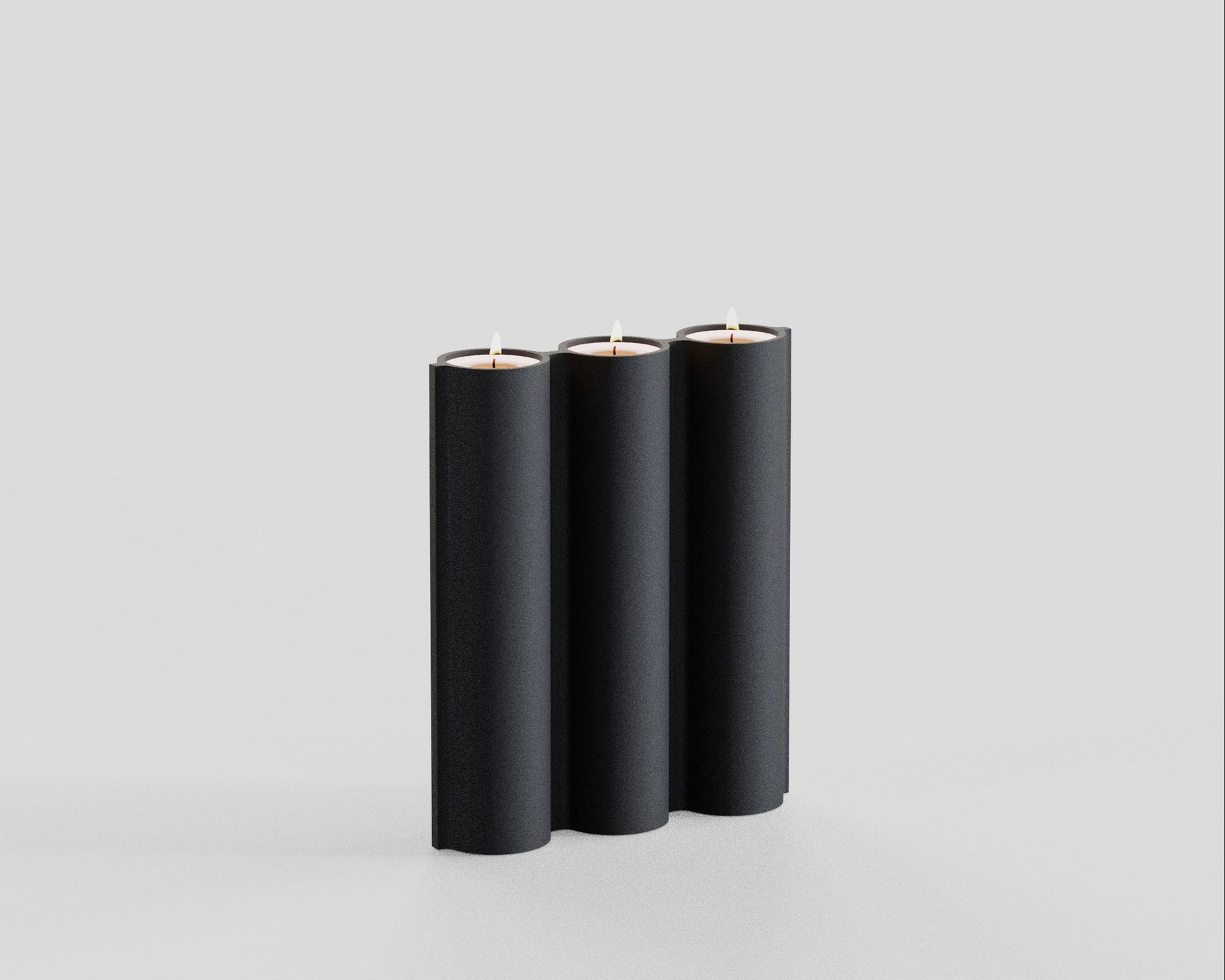 Lambert & Fils Black Candle Holder | DSHOP