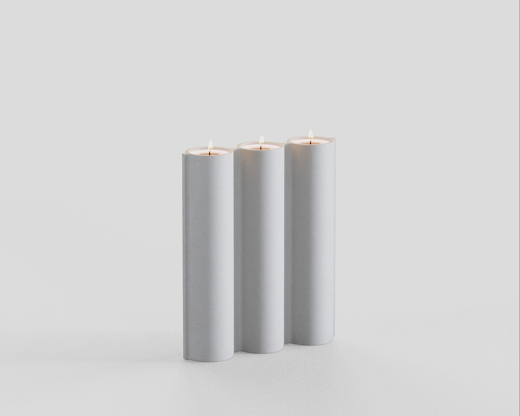 Lambert & Fils White Candle Holder | DSHOP