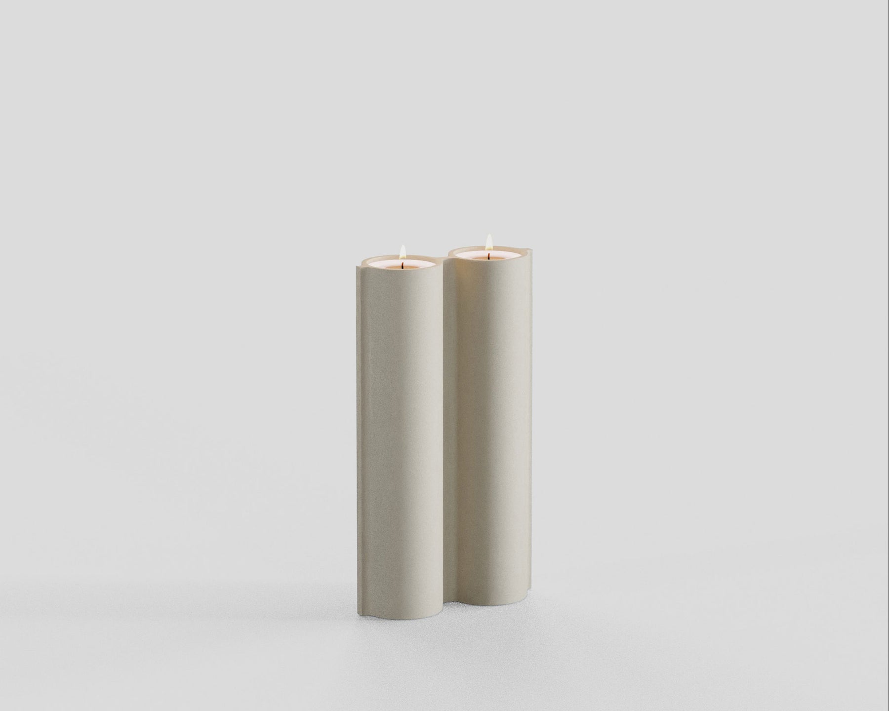 Modern Beige Candle Holder | DSHOP