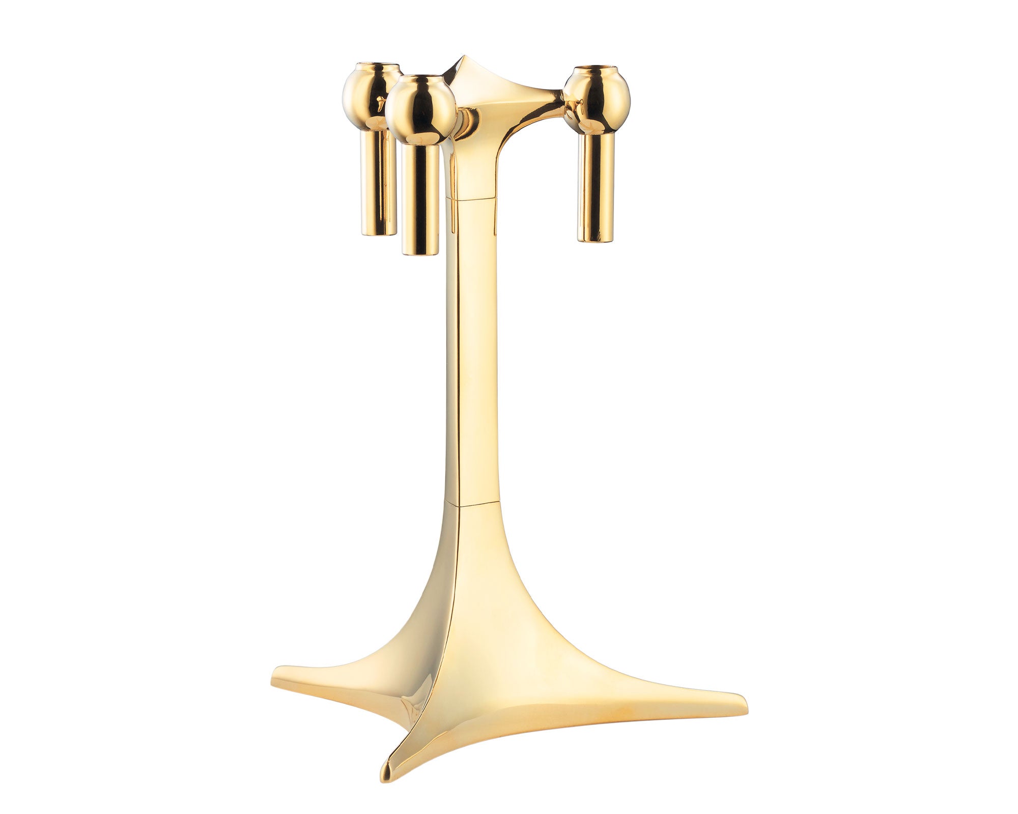 Stoff Nagel Candle Holder - Solid Brass | DSHOP