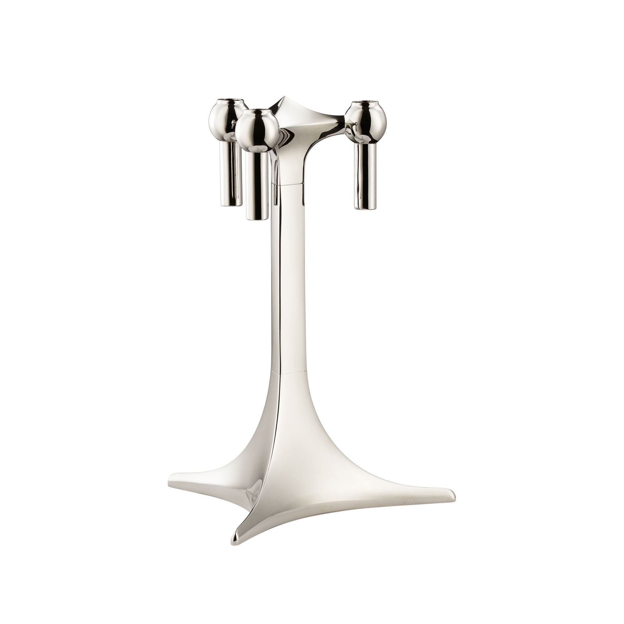 Stoff Nagel Candle Holder - Chrome | DSHOP