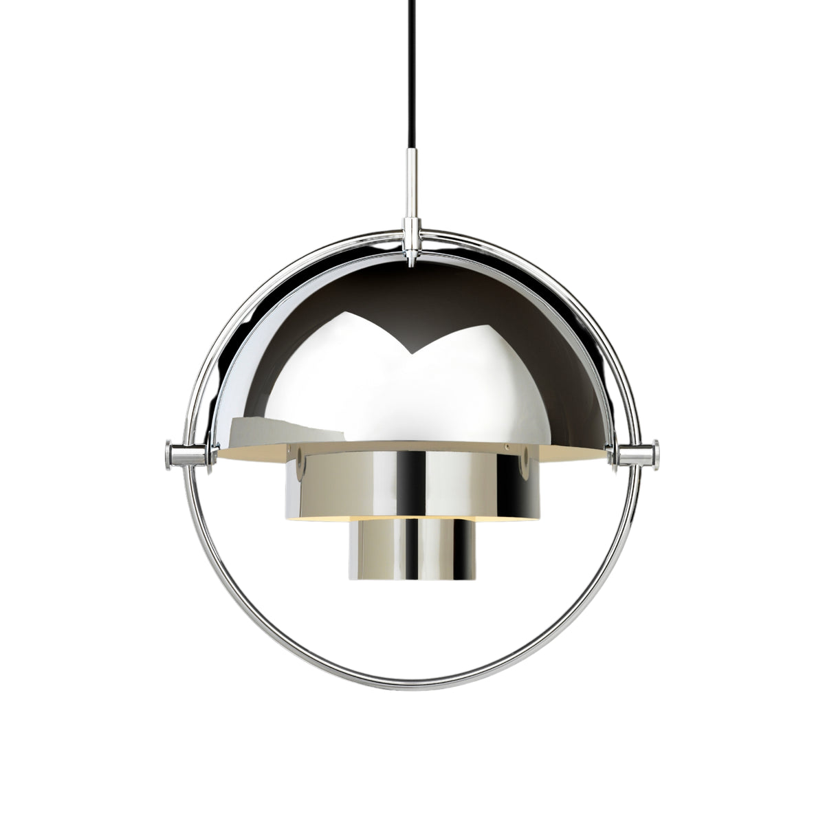 Multi-Light Pendant - All Chrome