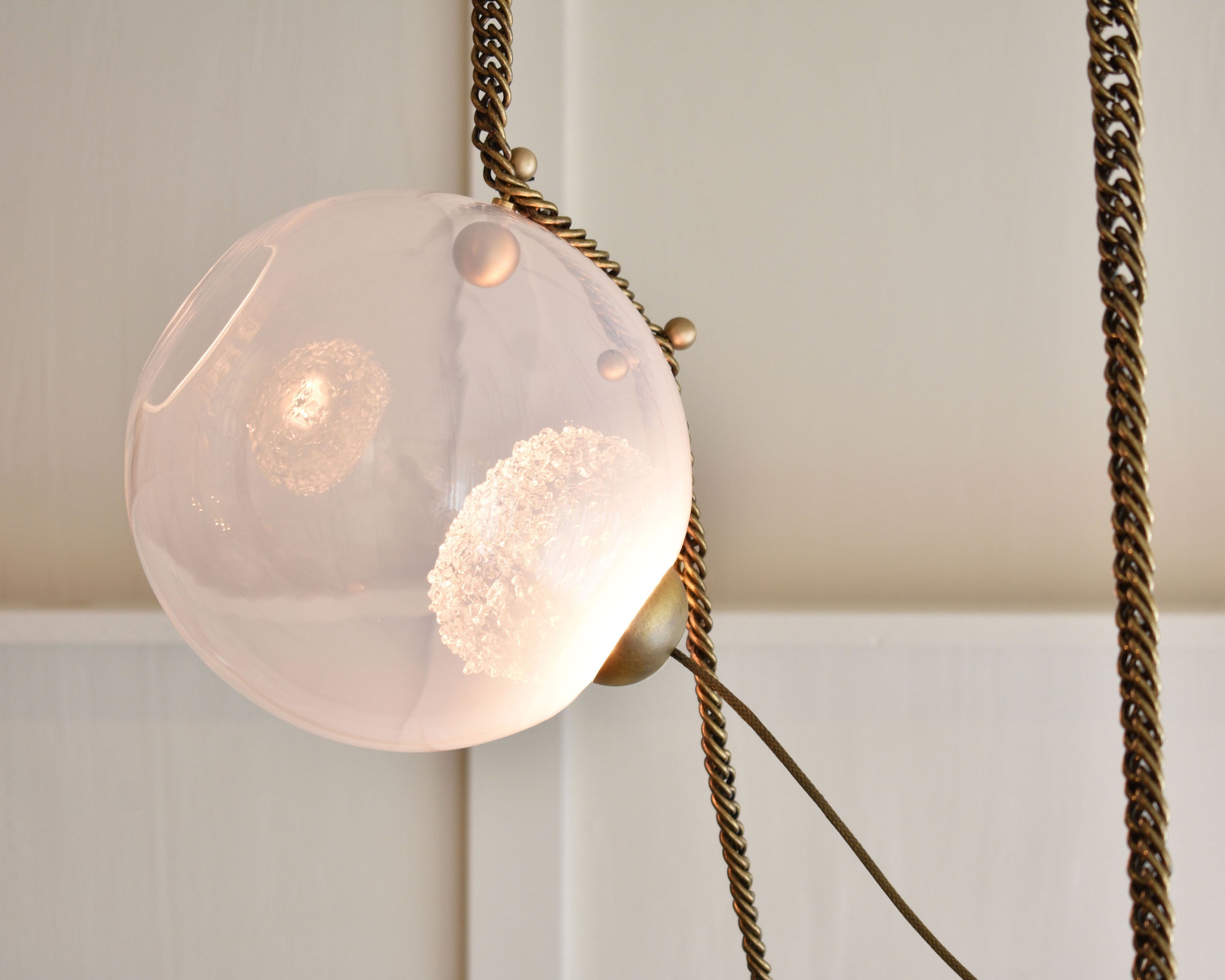 Hand Blown Glass Globe Chandelier | DSHOP