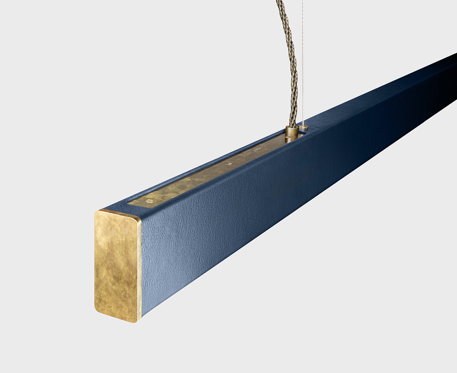 AlexAllen 2x4 Leather Pendant - Large