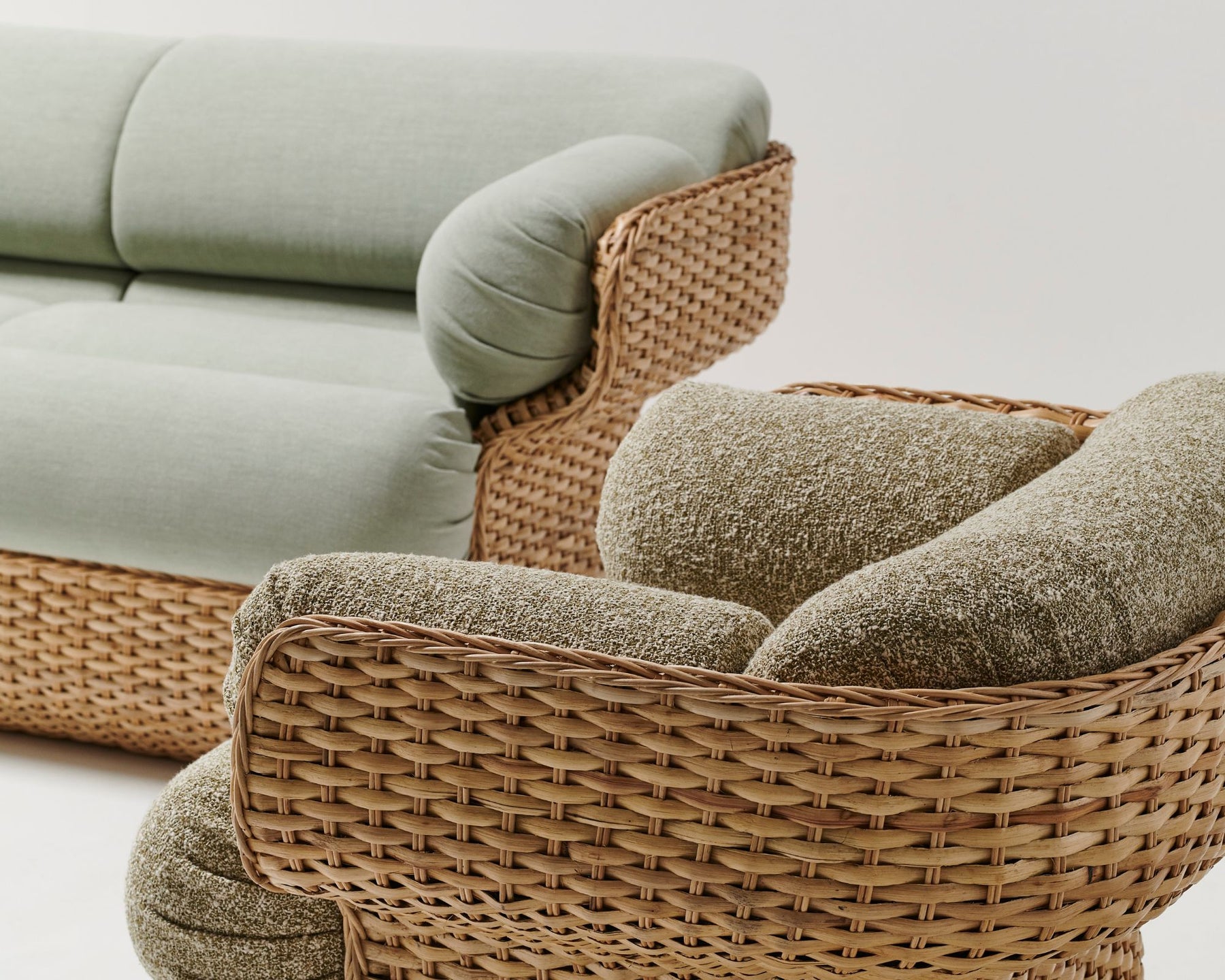 Gubi Rattan Seating | DSHOP
