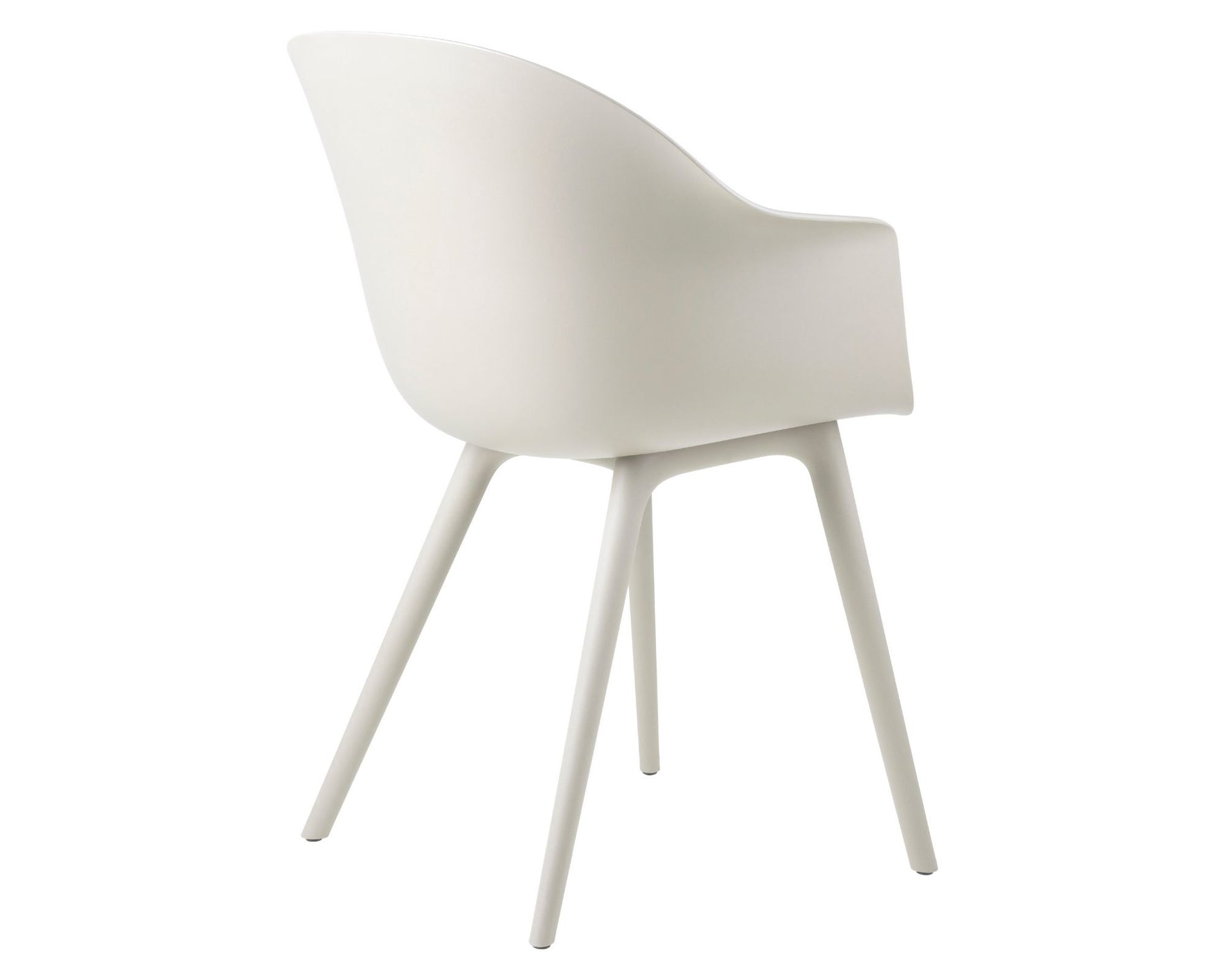 Bat Outdoor Dining Chair - Plastic Base
