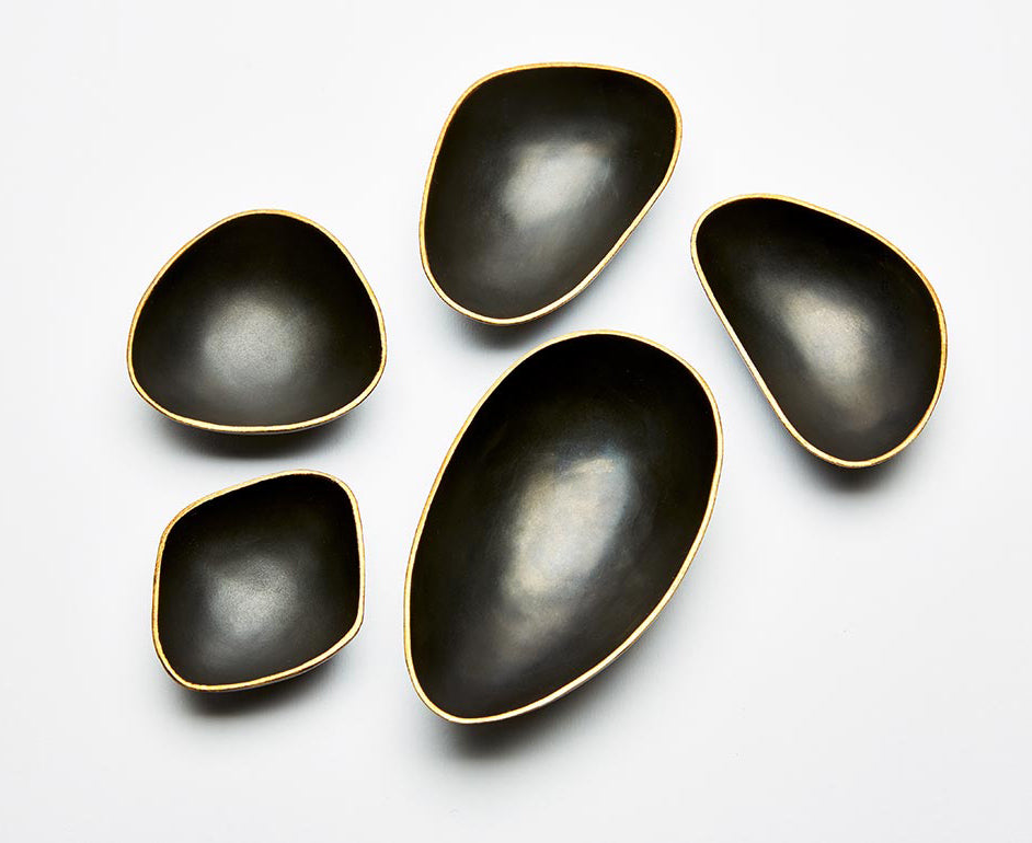 Pebble Bowls - Bronze & Gold | DSHOP