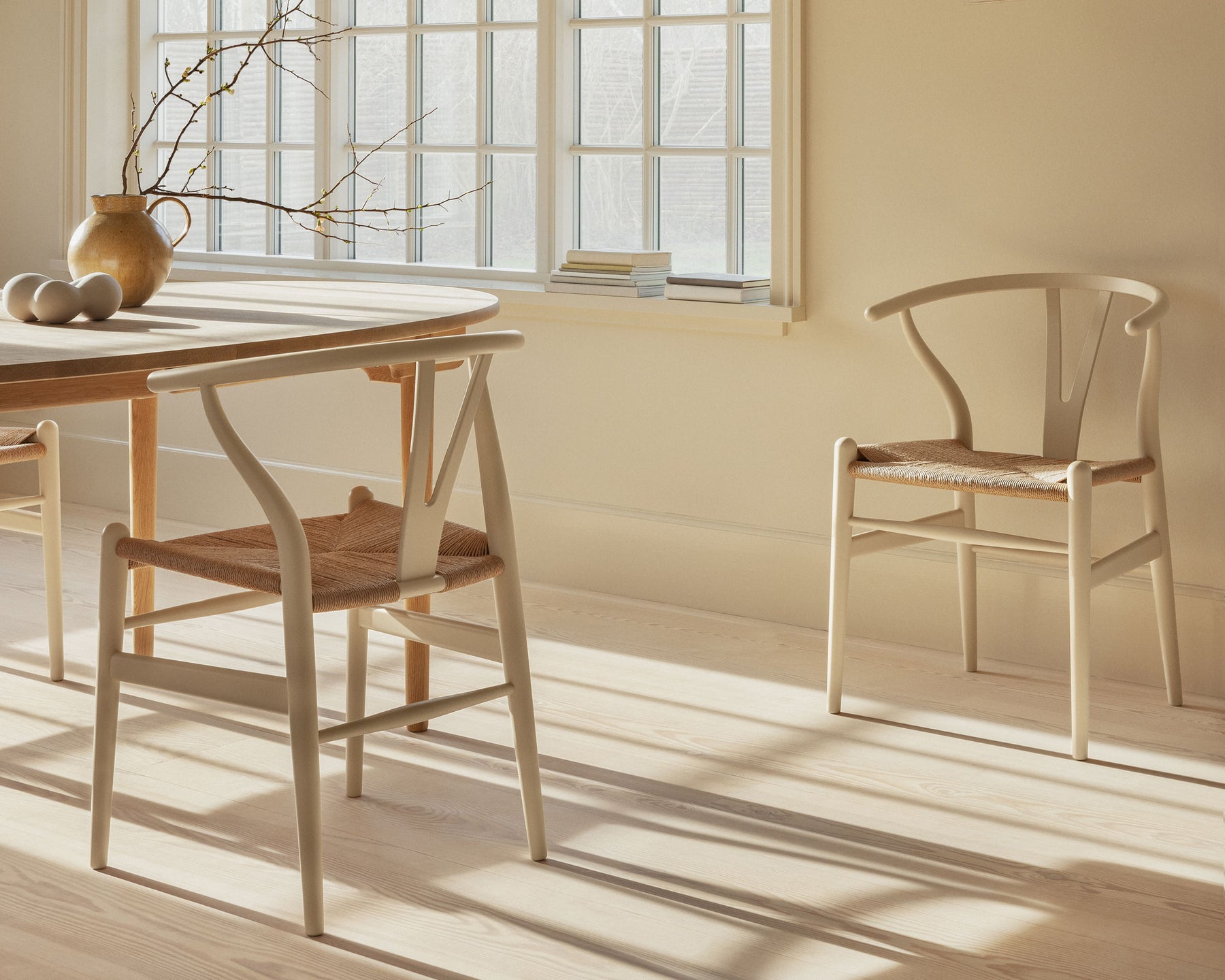 Painted Wishbone Chairs | DSHOP