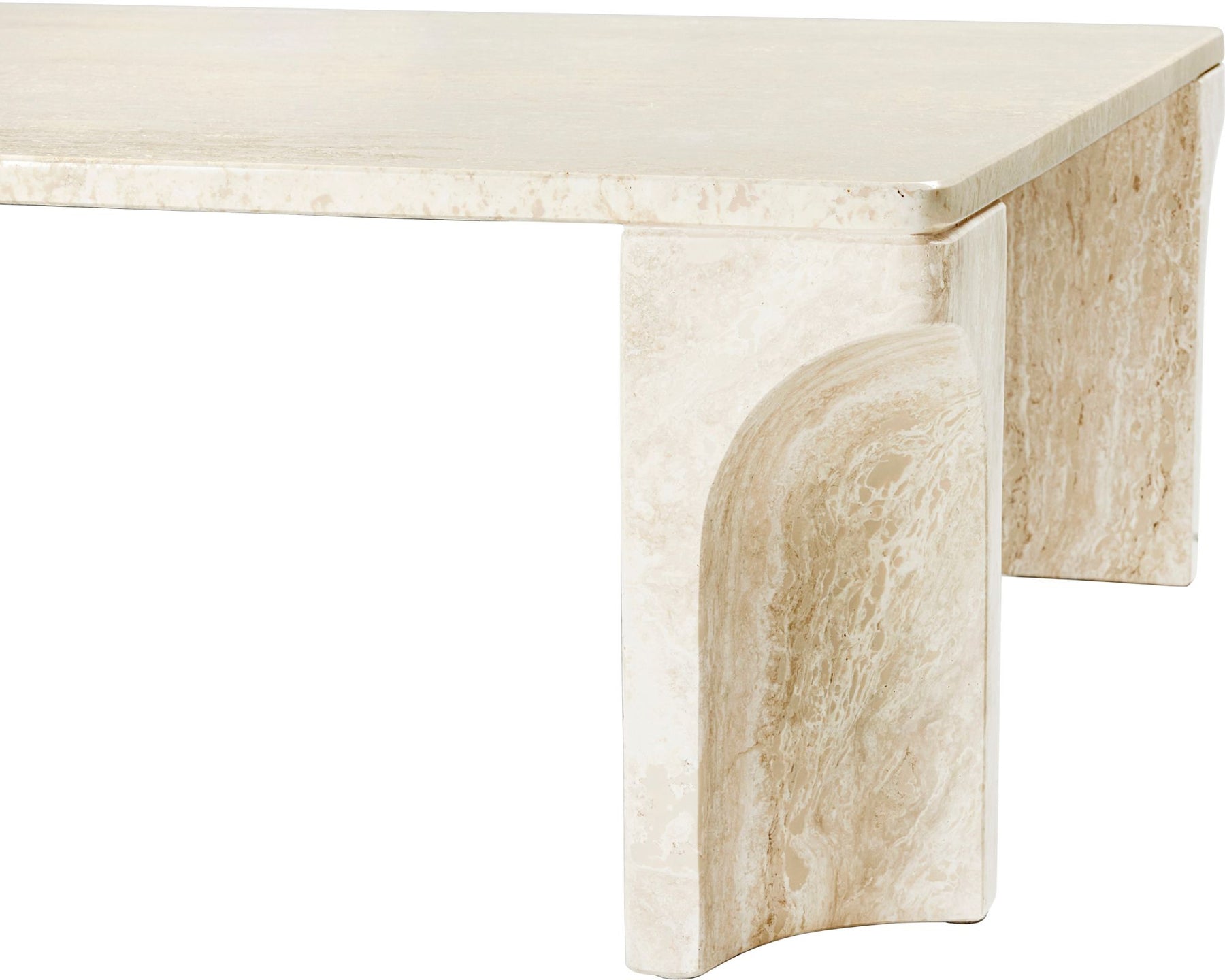 Gubi Travertine Coffee Table | DSHOP
