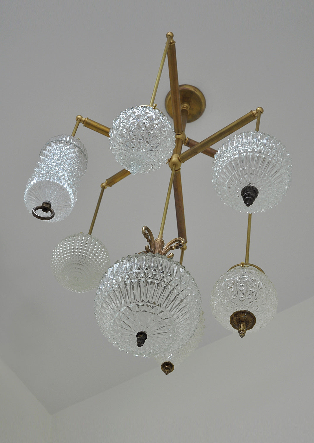 Brass Brilliant Chandelier - 7 Arm | DSHOP