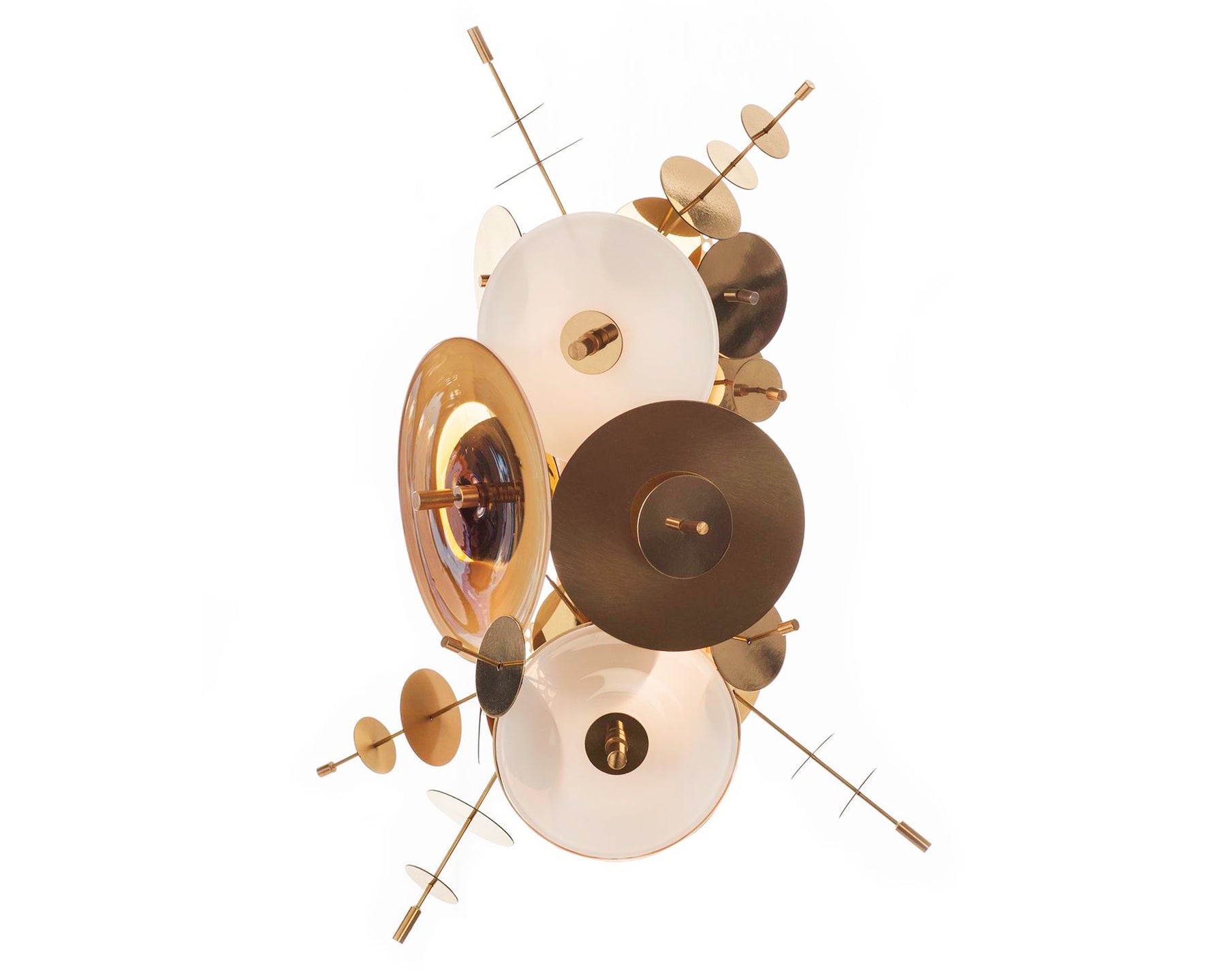 Avram Rusu Confetti Sconce - Amber | DSHOP