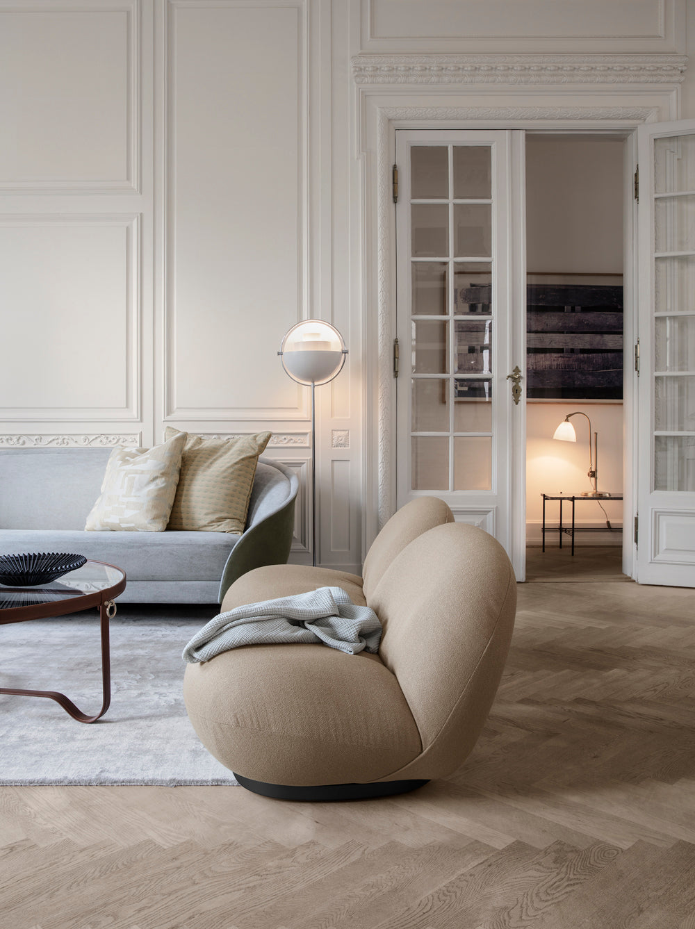 Multi-Light Floor Lamp - White Semi Matte | DSHOP