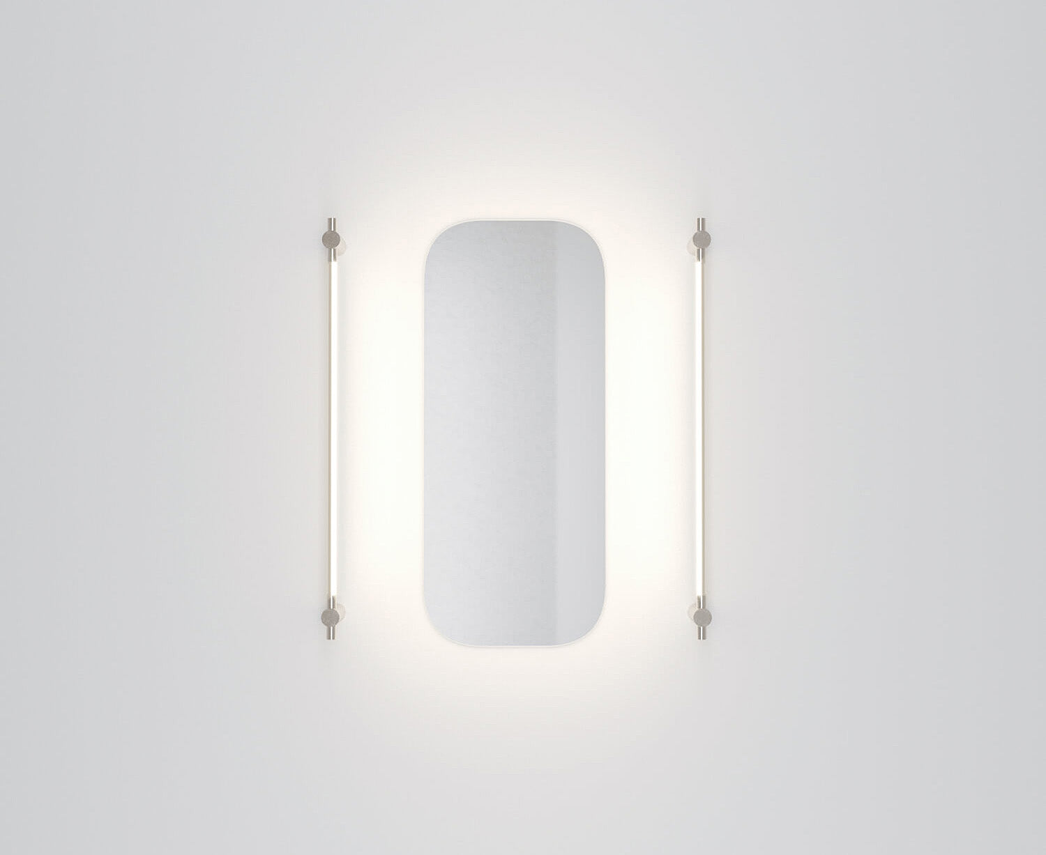 Thin Surface Mount Vanity Light