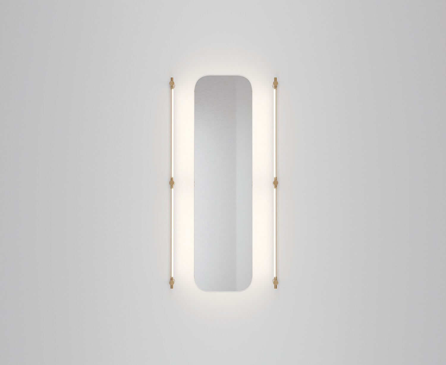 Thin Surface Mount Vanity Light