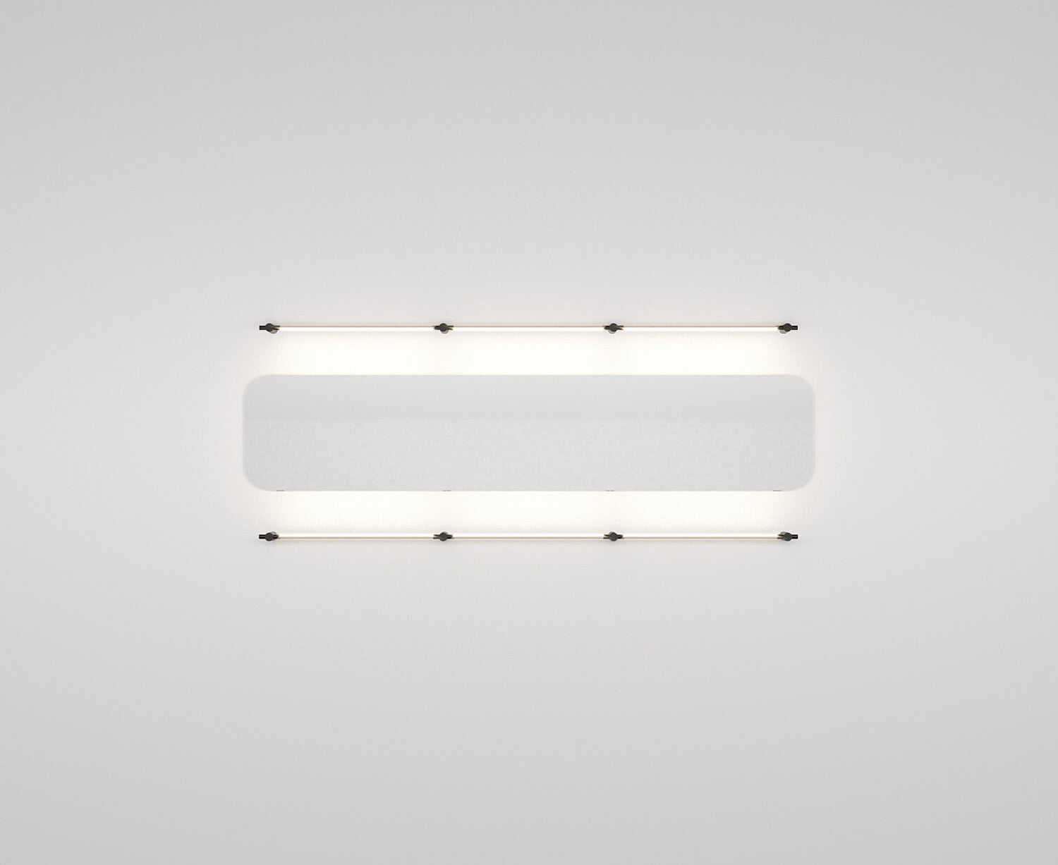 Thin Surface Mount Vanity Light