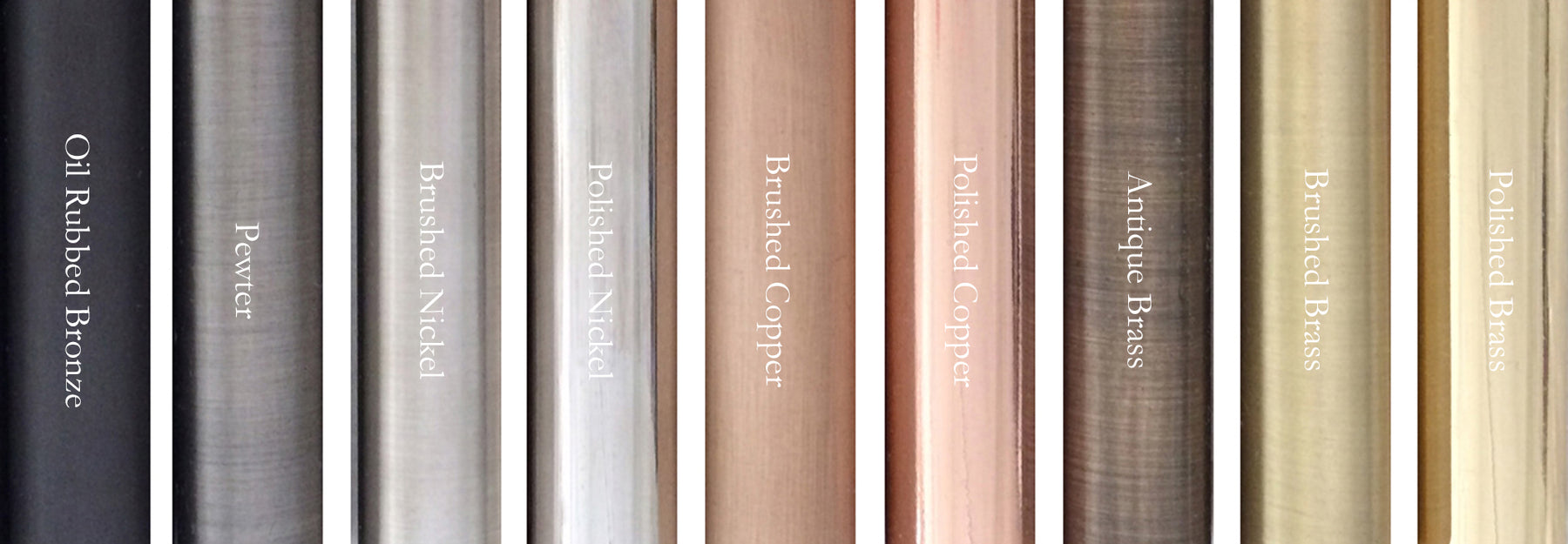 Lighting Metal Finishes | DSHOP