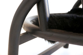 Shepherd's Chair with Black Sheepskin | DSHOP