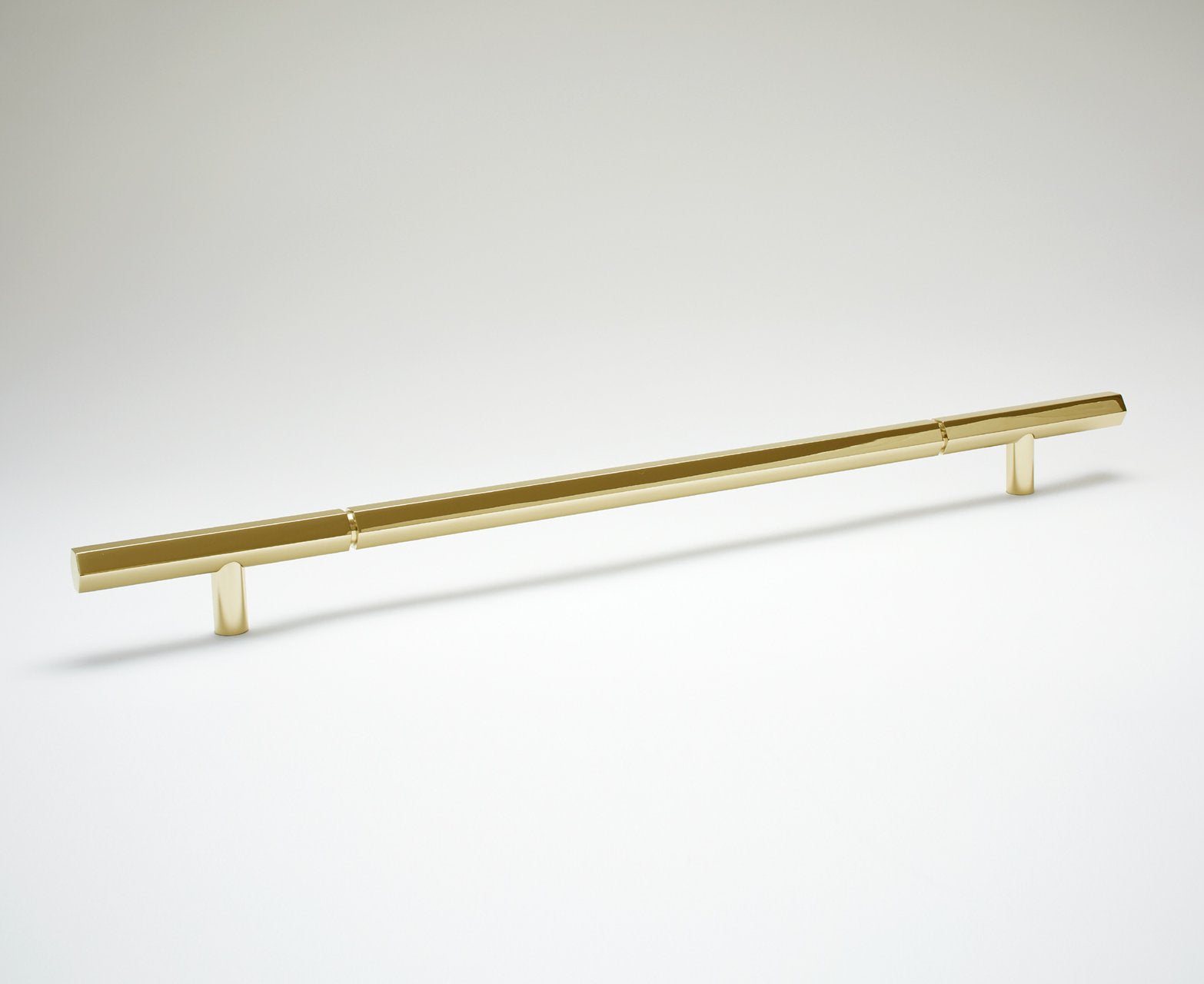 Faceted Brass Appliance Pull | DSHOP