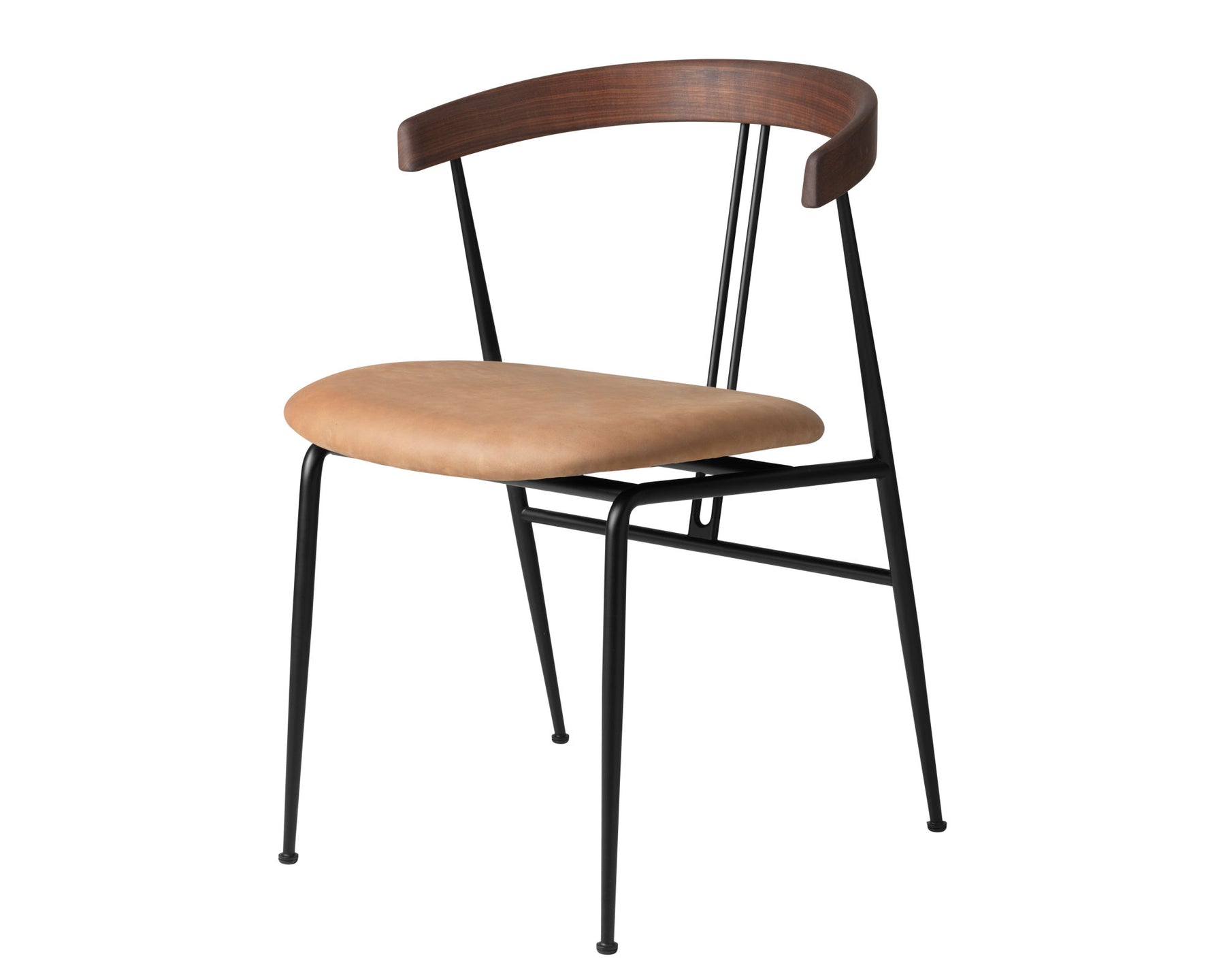 Violin Dining Chair - Wood Backrest