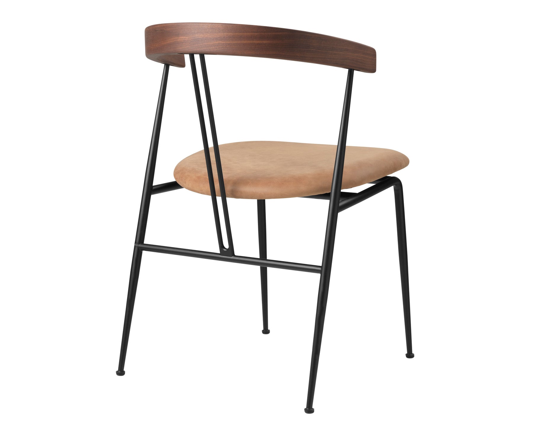 Violin Dining Chair - Wood Backrest